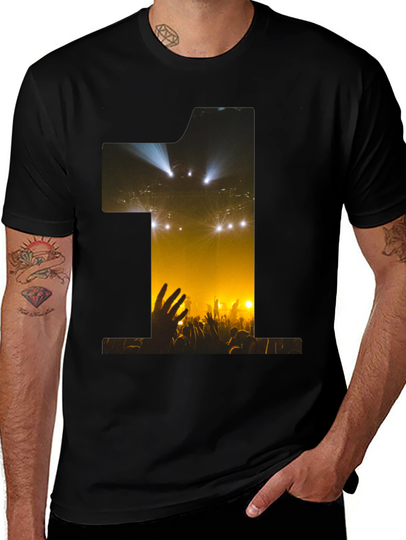 Concert 'One' Graphic Tee - Rock On!