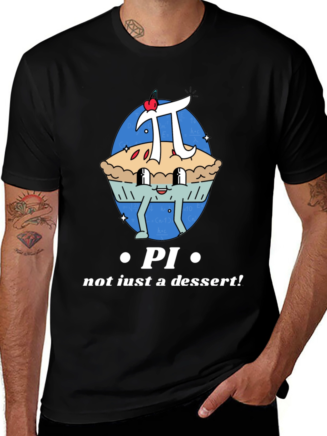 Pi T-Shirt - Not Just a Dessert!