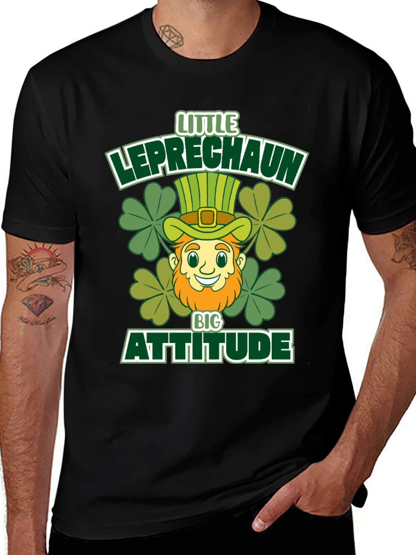 Little Leprechaun Big Attitude T-Shirt