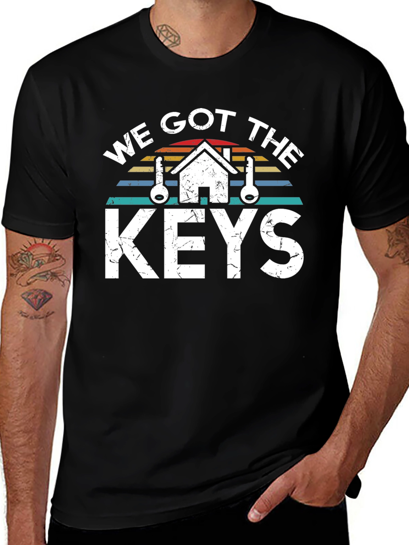Variant 22 of We Got The Keys Graphic T-Shirt