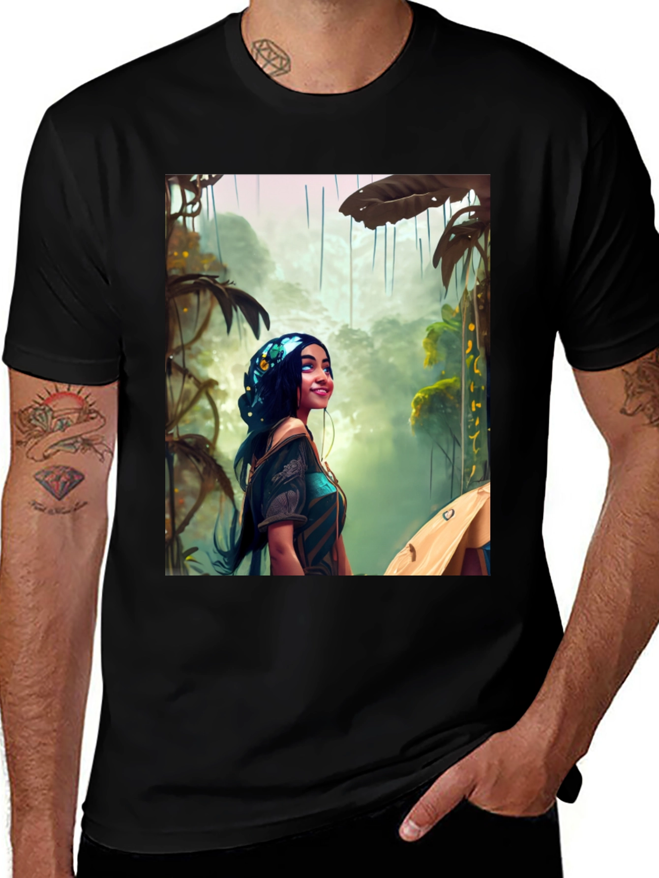 Variant 18 of Jungle Girl Graphic Tee