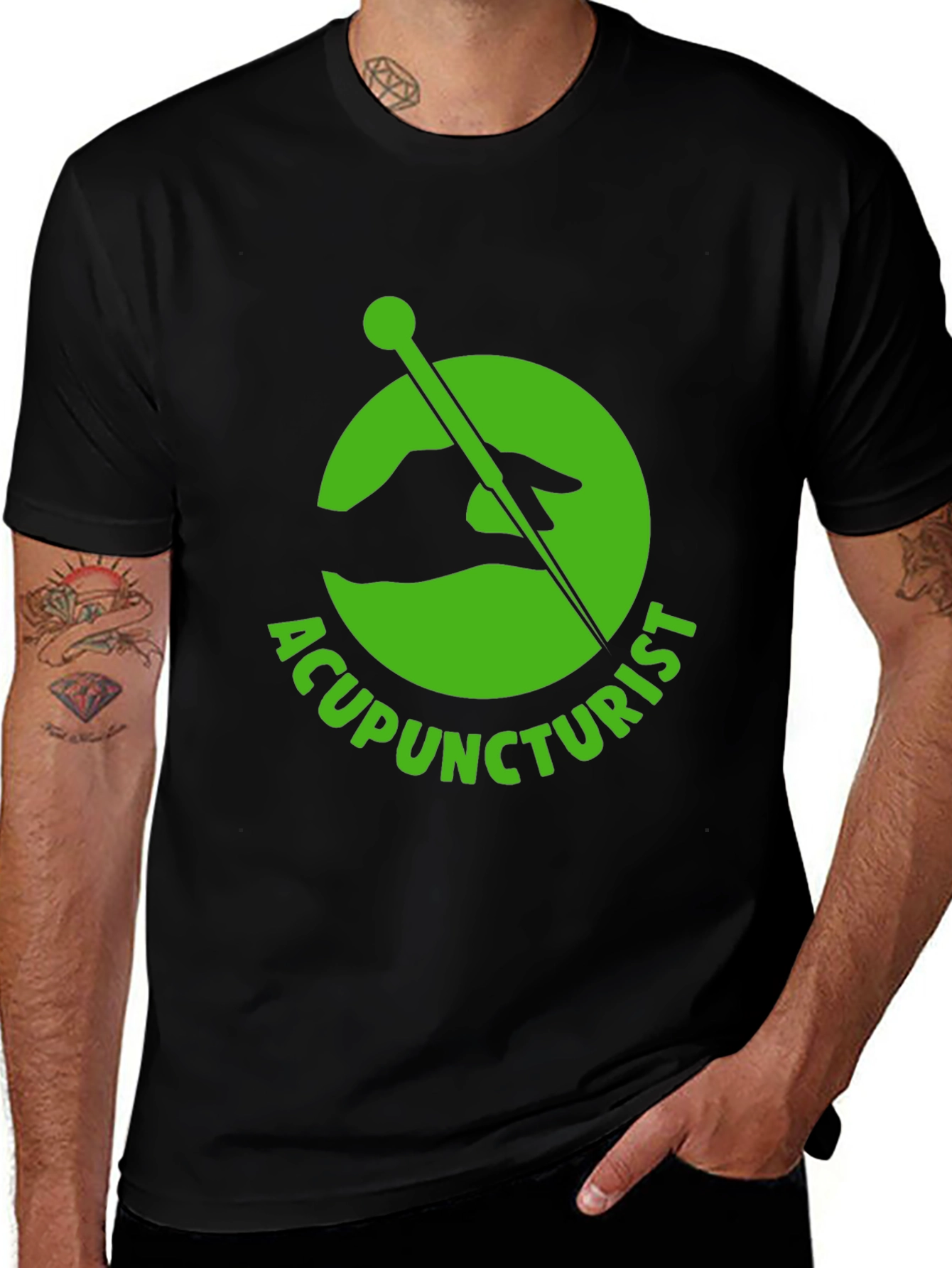 Variant 10 of Acupuncturist Graphic T-Shirt