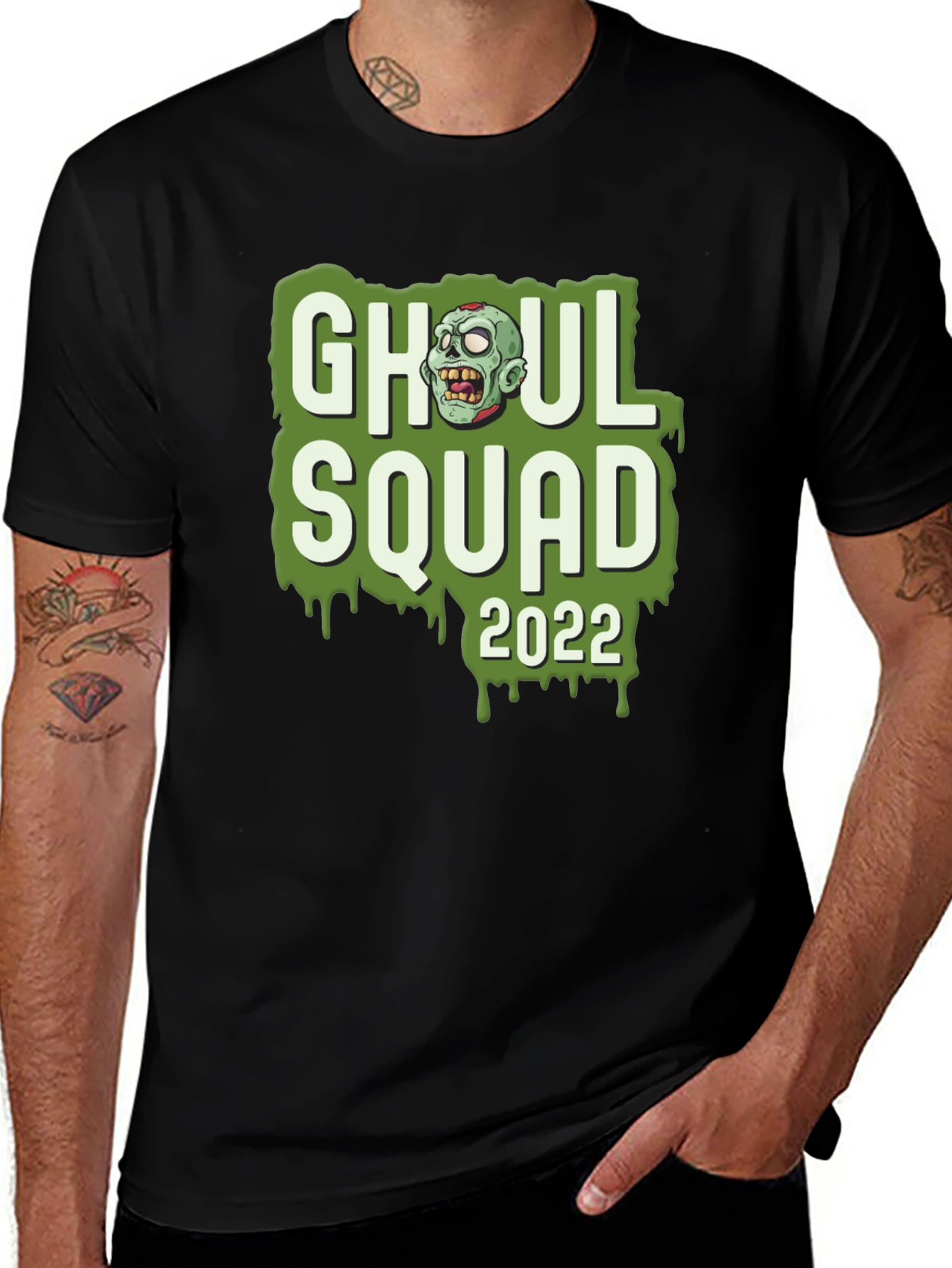 Variant 29 of Ghoul Squad 2022 Graphic Tee - Halloween T-Shirt