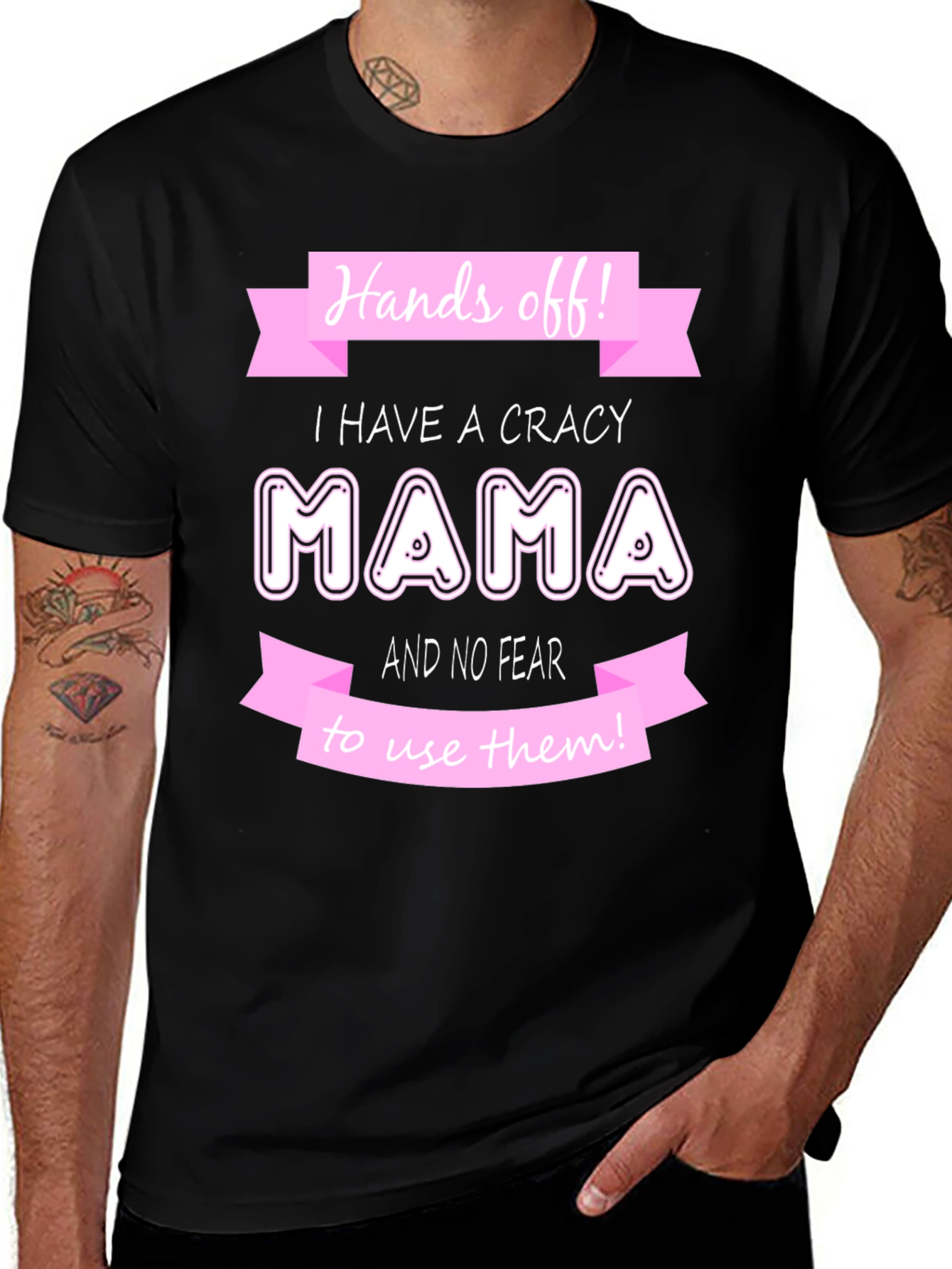 Variant 16 of Crazy Mama T-Shirt - Novelty Graphic Tee