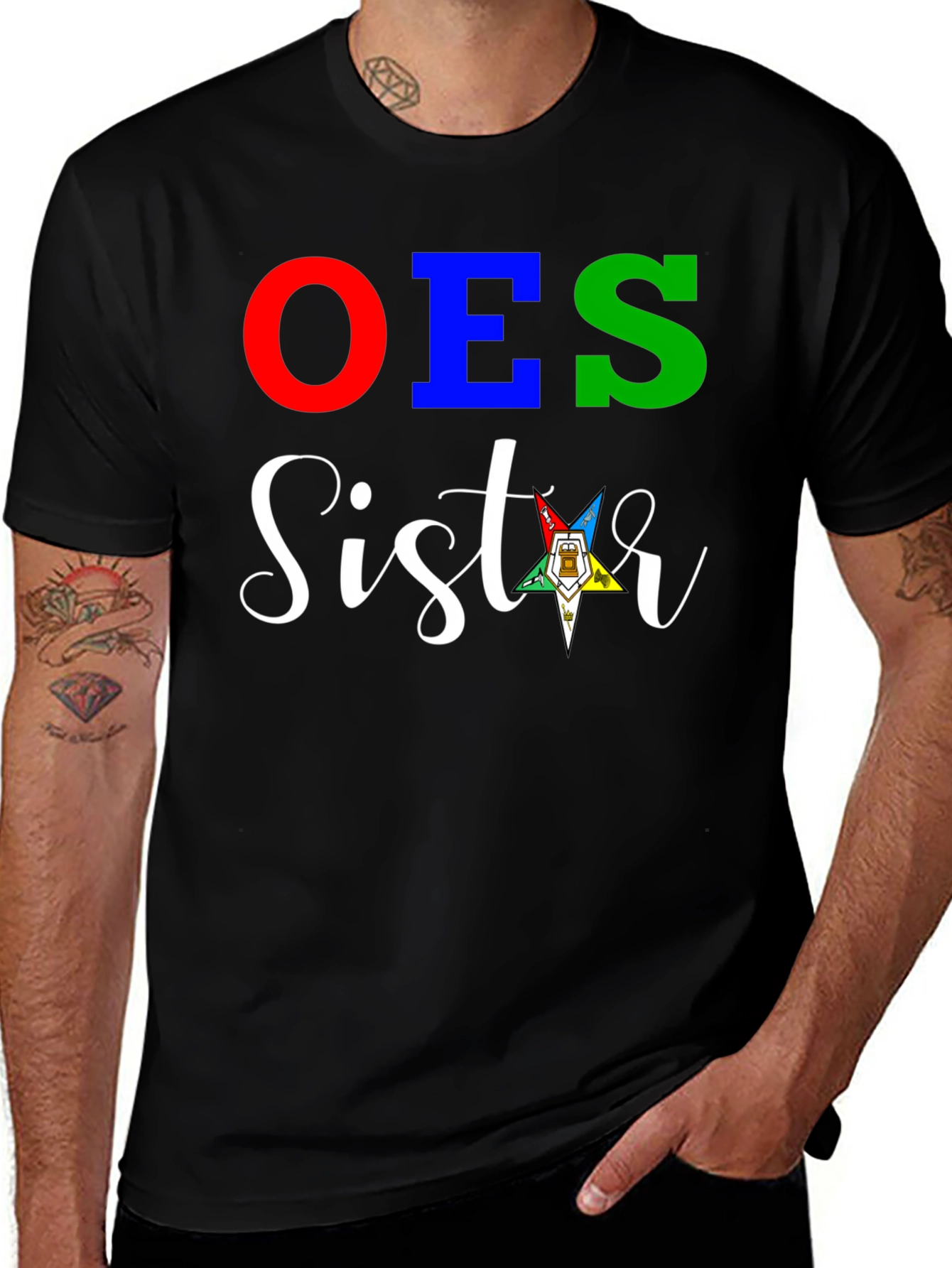 OES Sister T-Shirt - Eastern Star Pride