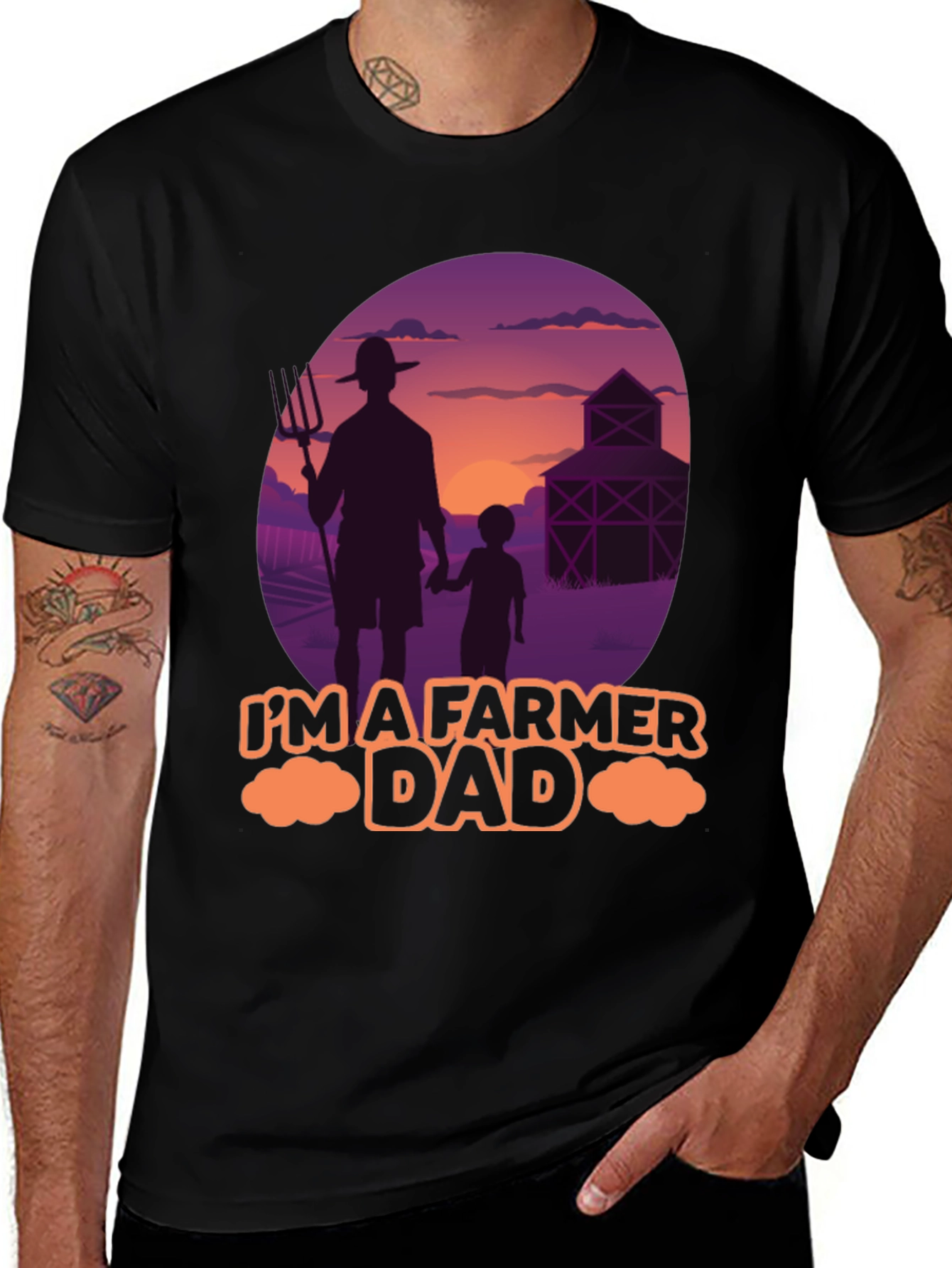 Variant 6 of I'm A Farmer Dad T-Shirt