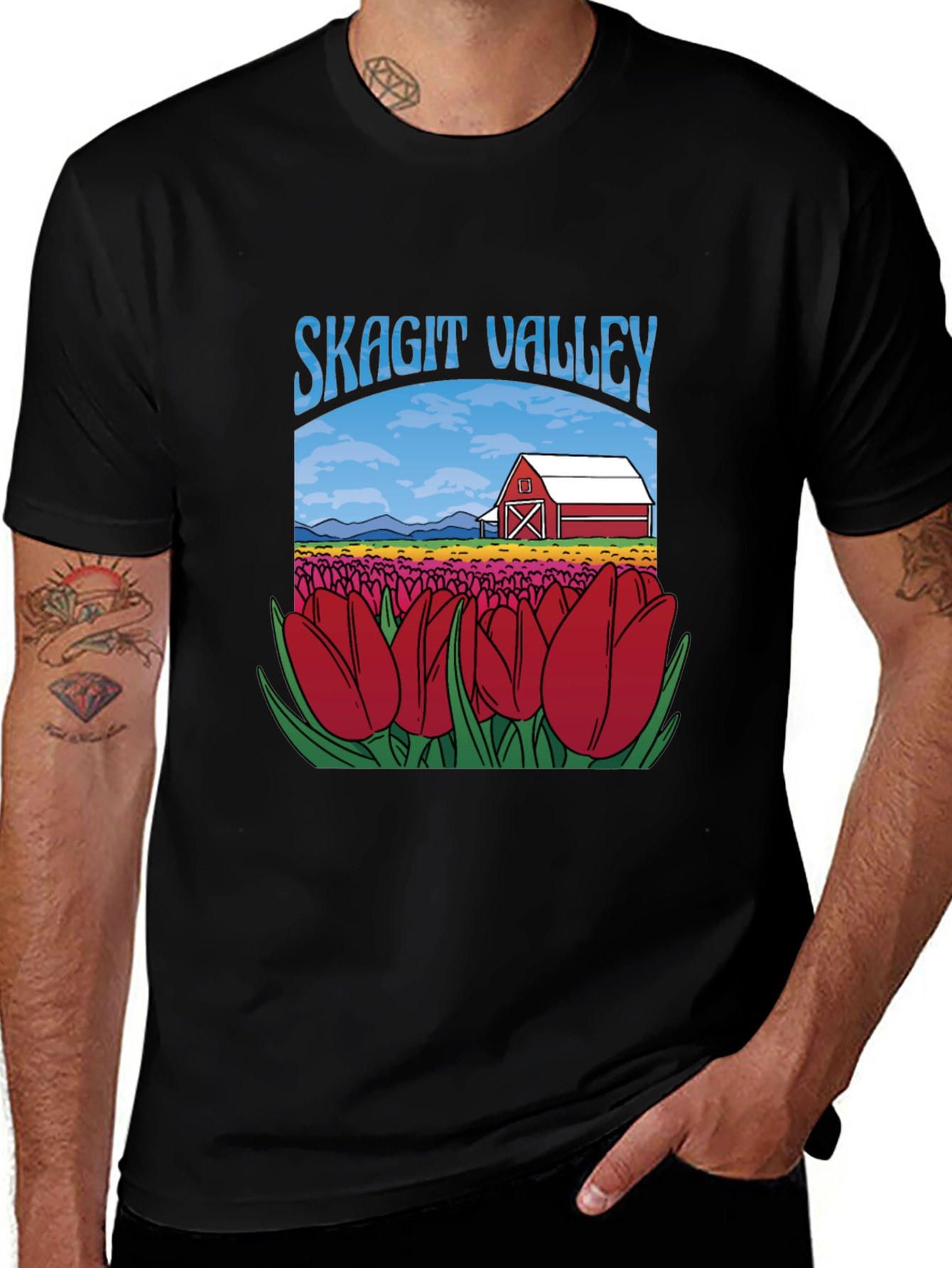 Variant 27 of Skagit Valley Tulip Festival Graphic Tee