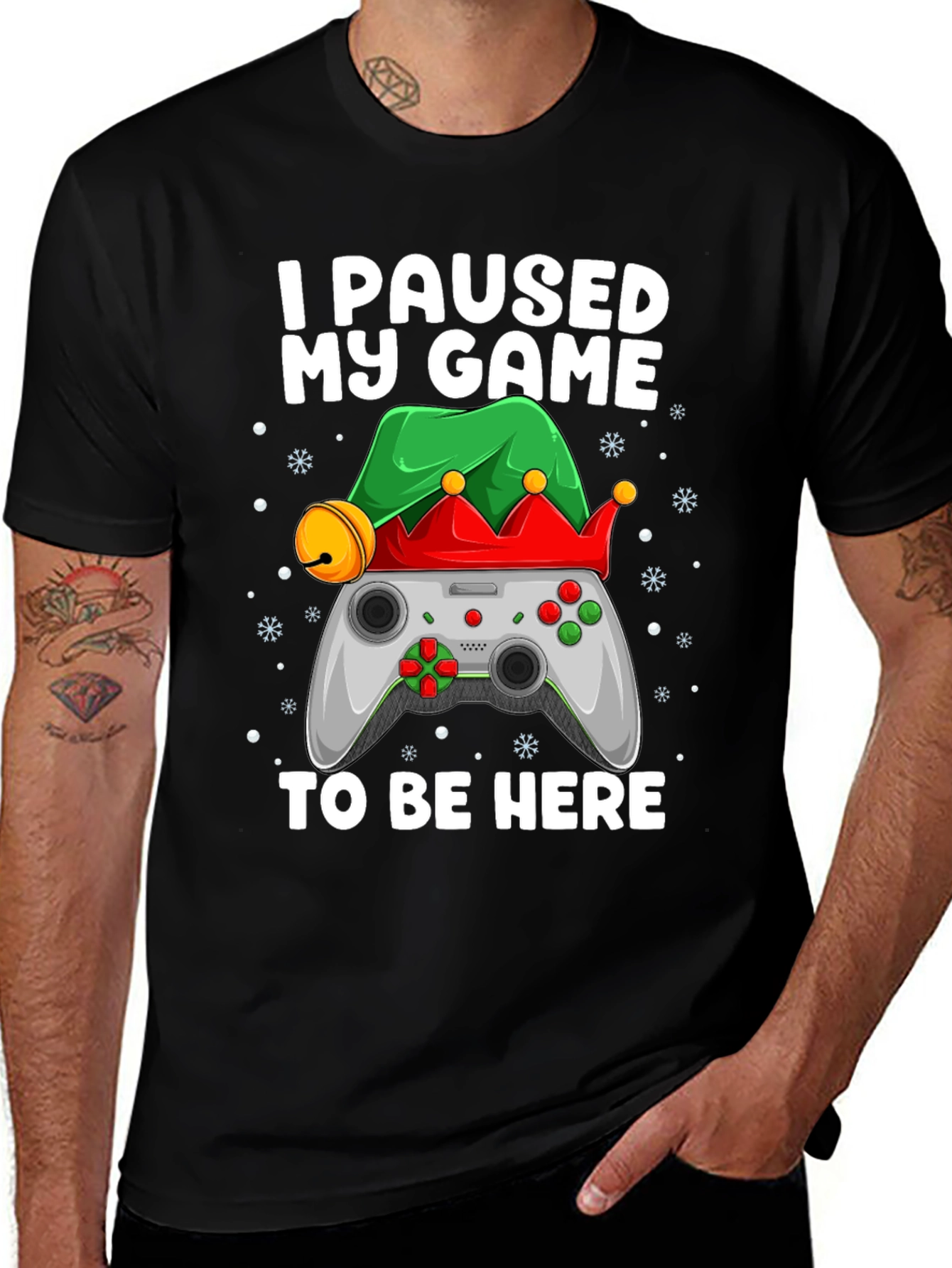 I Paused My Game To Be Here Graphic Tee