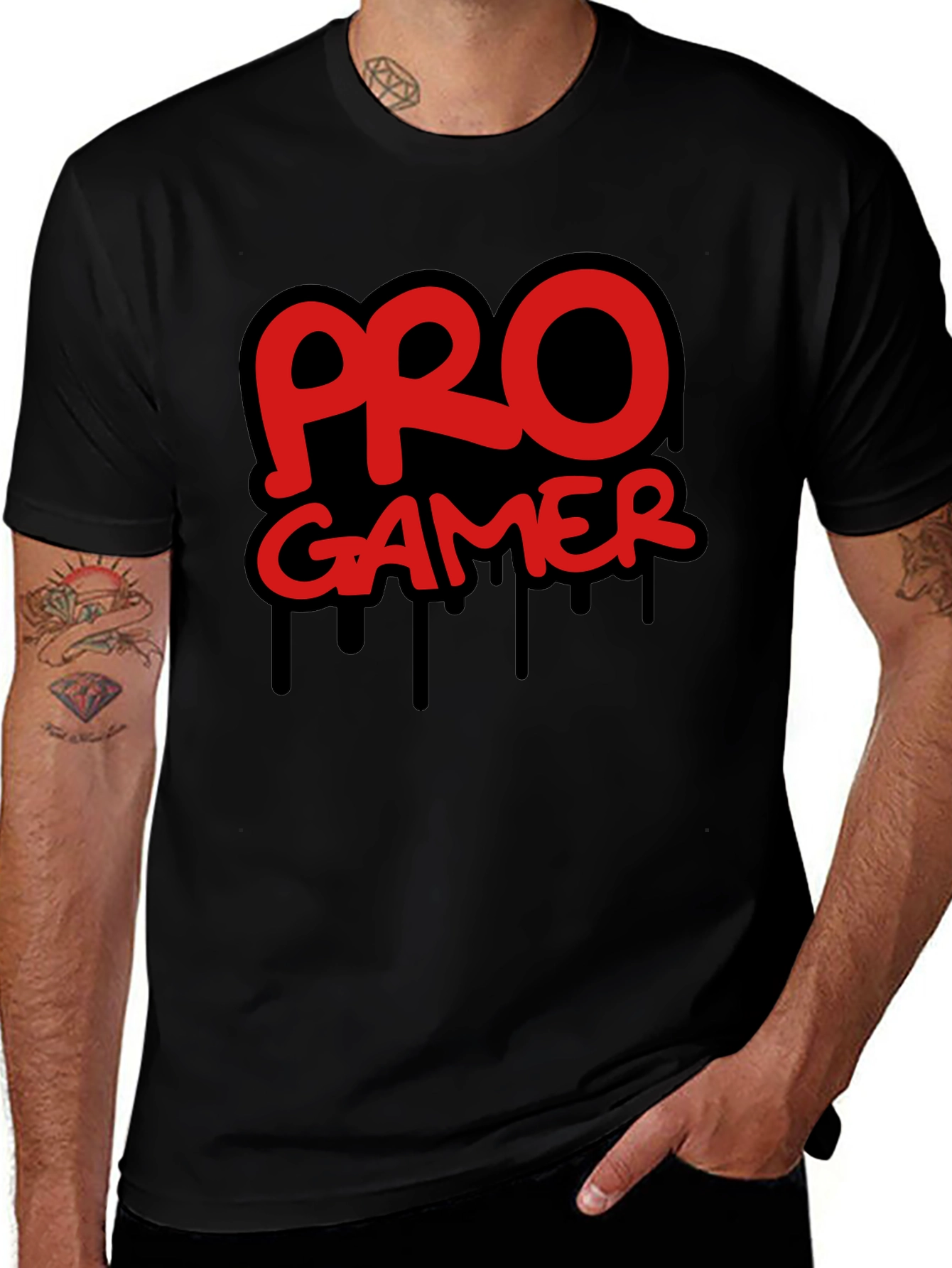 Variant 19 of Pro Gamer T-Shirt - Black Gaming Tee