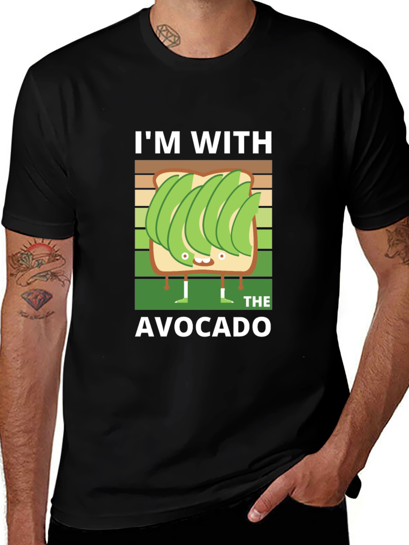 Variant 24 of I'm With The Avocado T-Shirt
