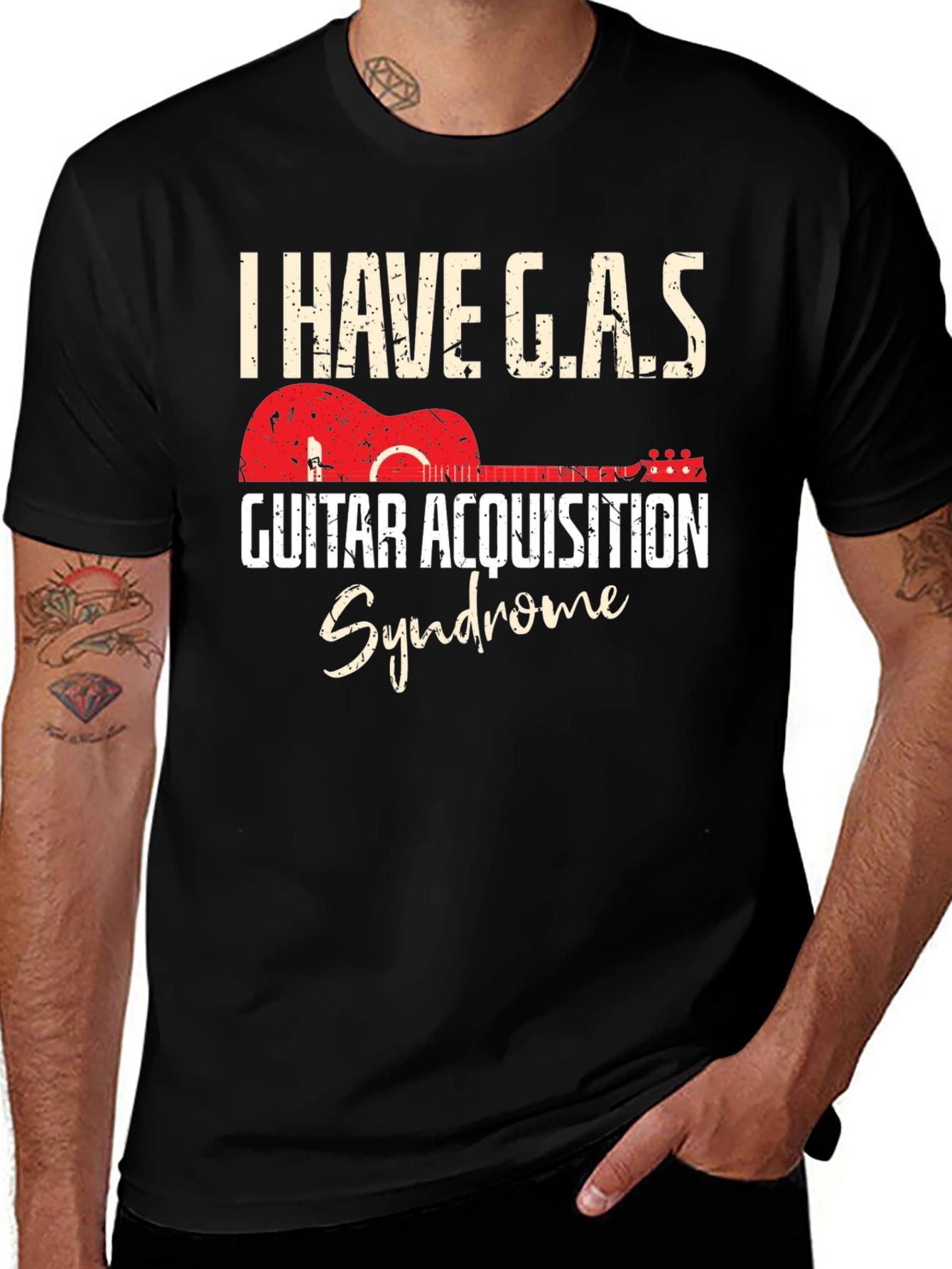 Variant 9 of Guitar Acquisition Syndrome T-Shirt