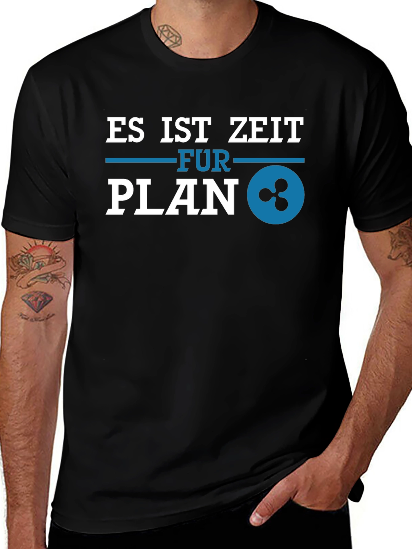 Variant 11 of Es Ist Zeit Fur Plan B Ripple T-Shirt
