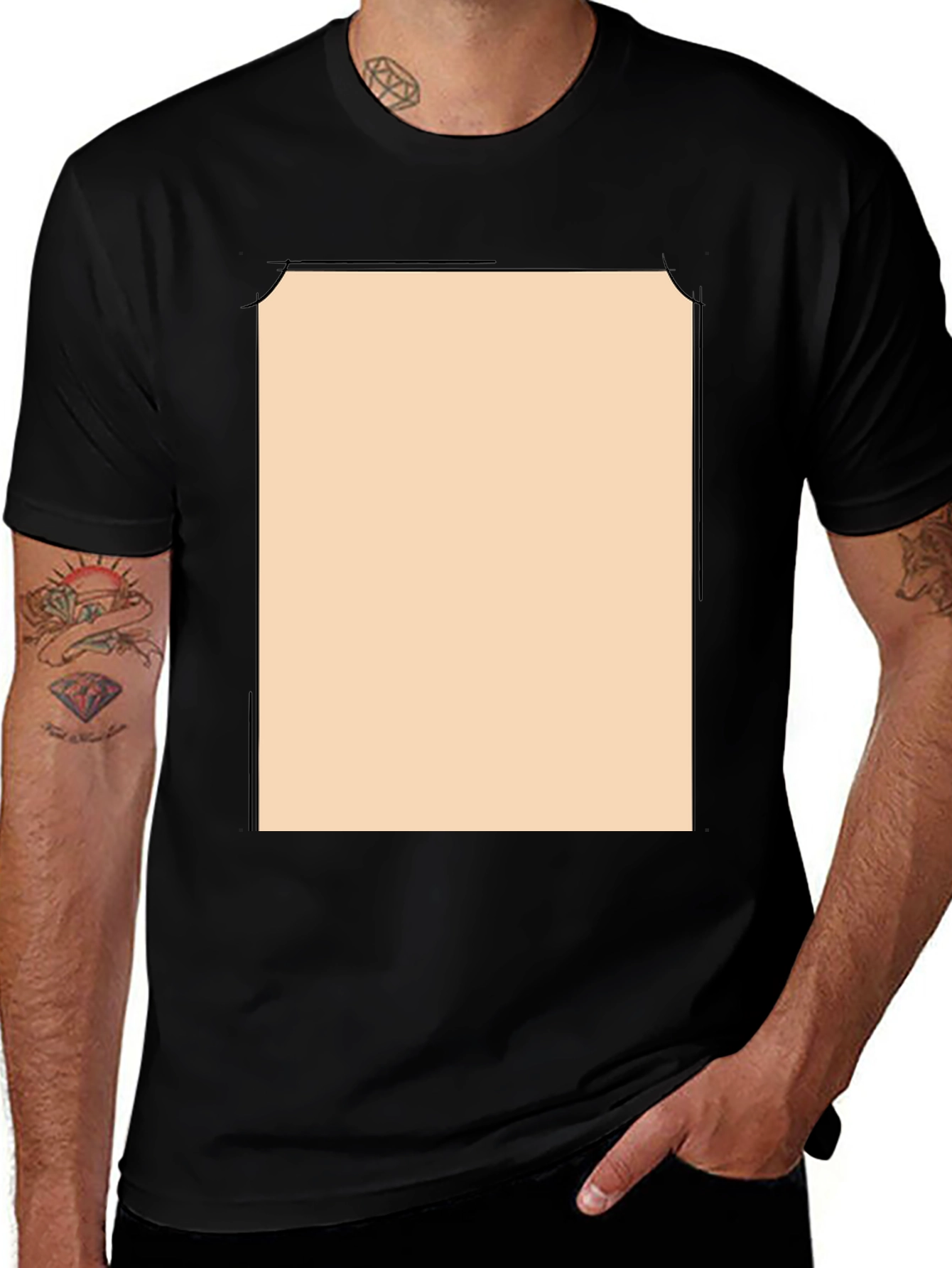 Blank Canvas Black T-Shirt