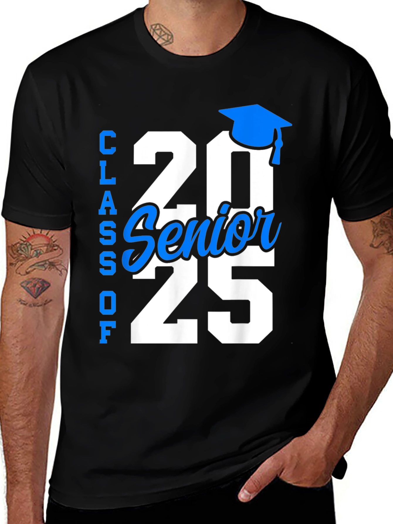 Class of 2025 Senior T-Shirt Graduation Gift