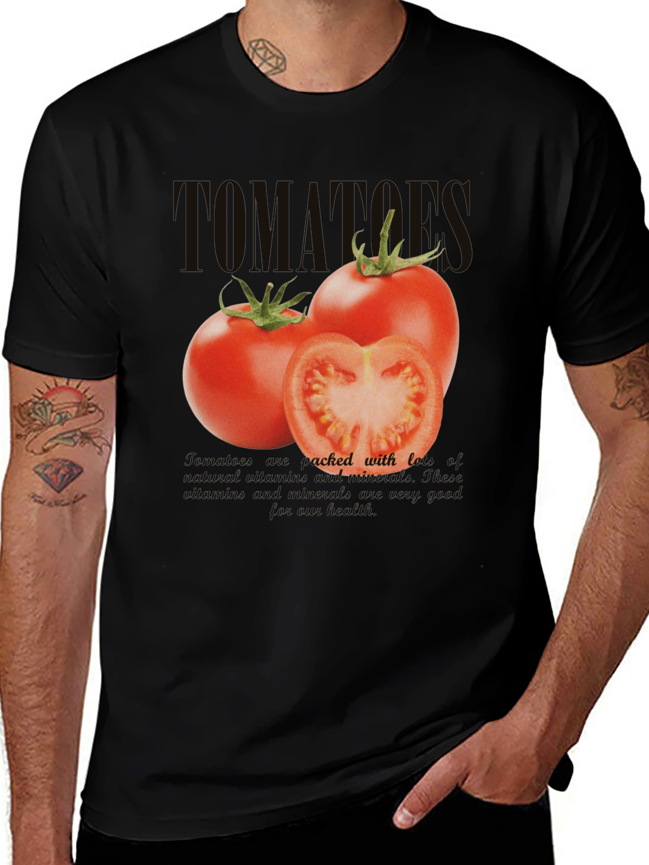 Variant 10 of Tomato Graphic T-Shirt