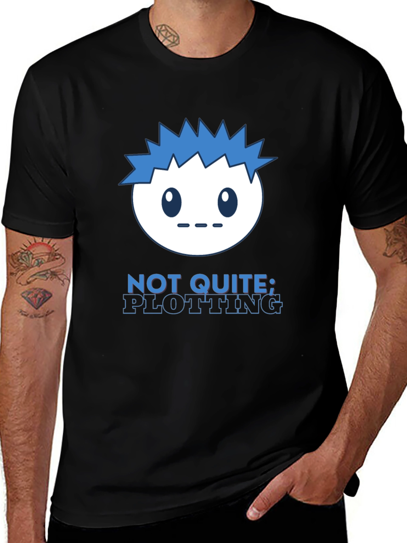 Variant 30 of Not Quite Plotting Graphic T-Shirt