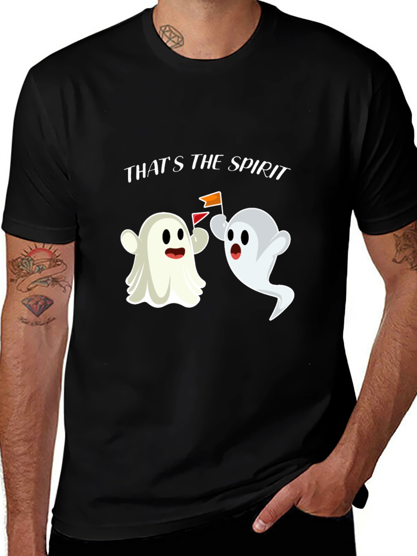 Variant 27 of That's The Spirit Ghost T-Shirt