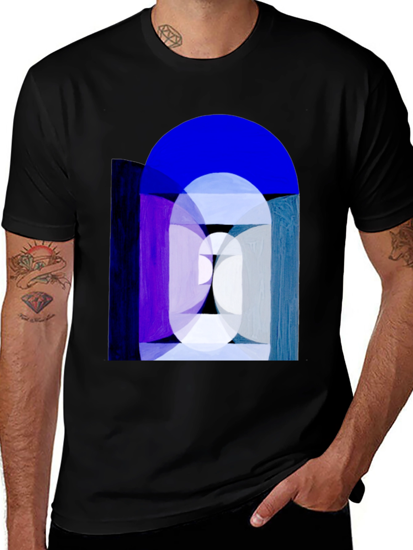 Variant 3 of Abstract Archway Graphic Tee