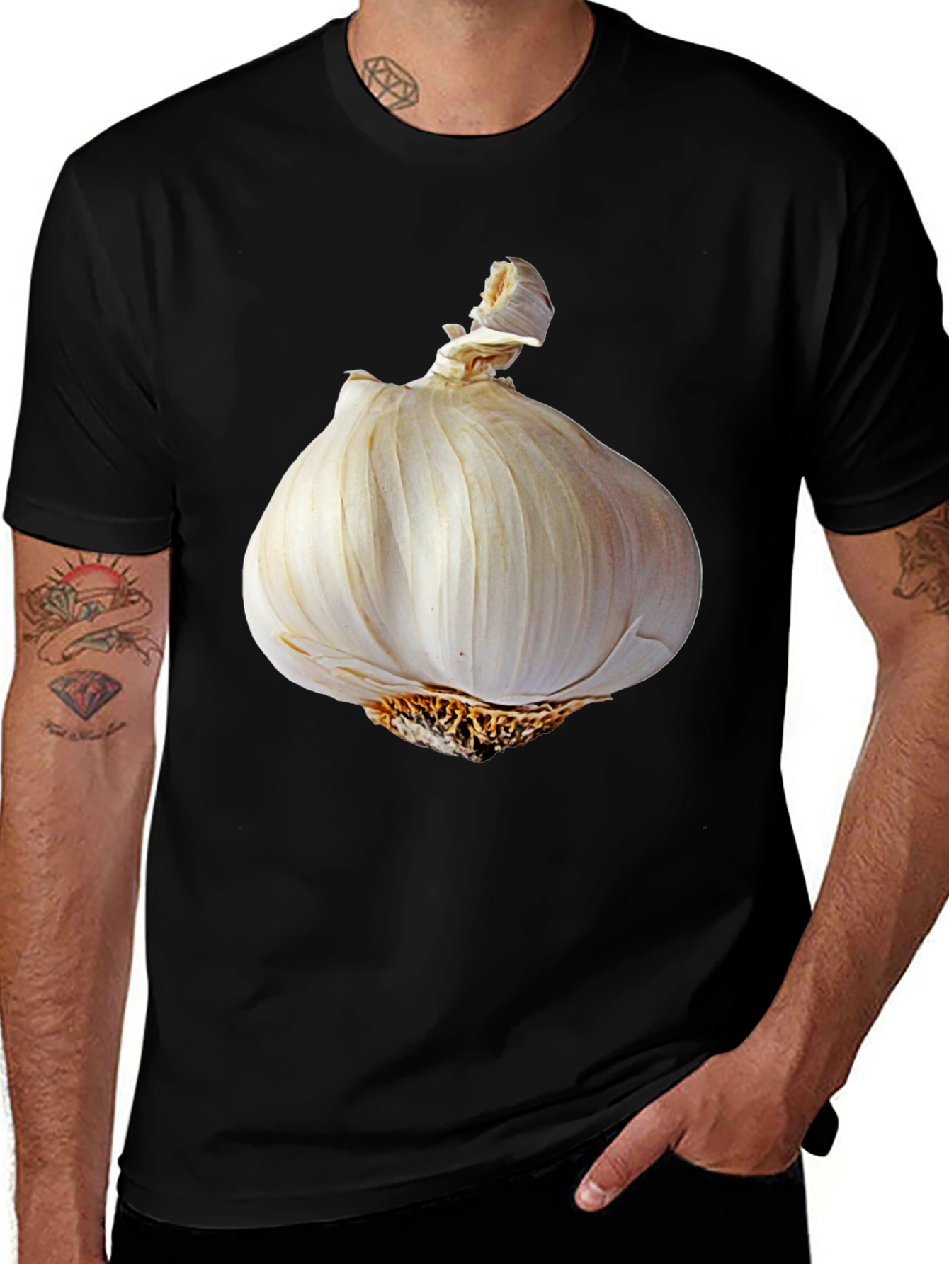 Variant 28 of Garlic Graphic Tee - Stylish Culinary Humor T-Shirt