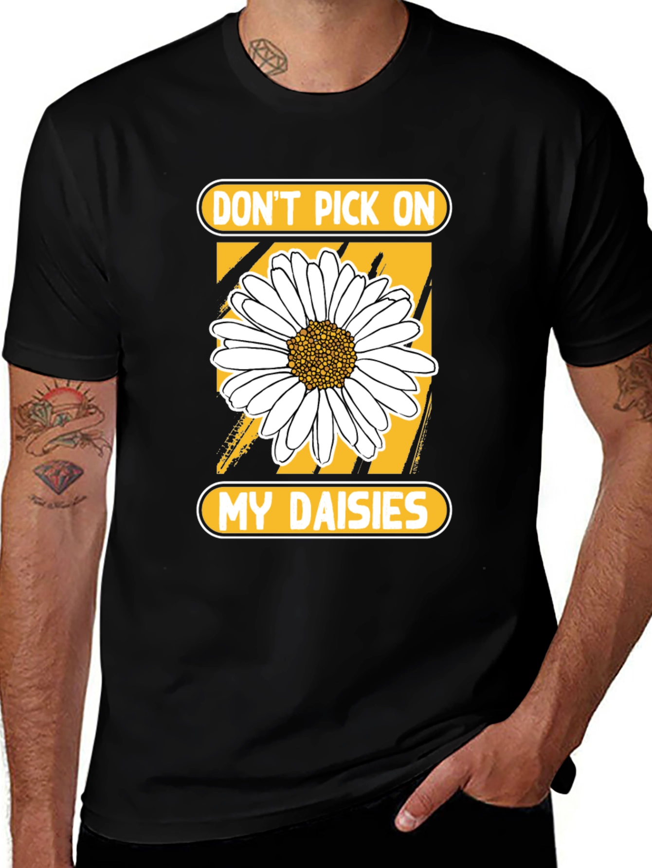 Variant 26 of Don't Pick On My Daisies T-Shirt