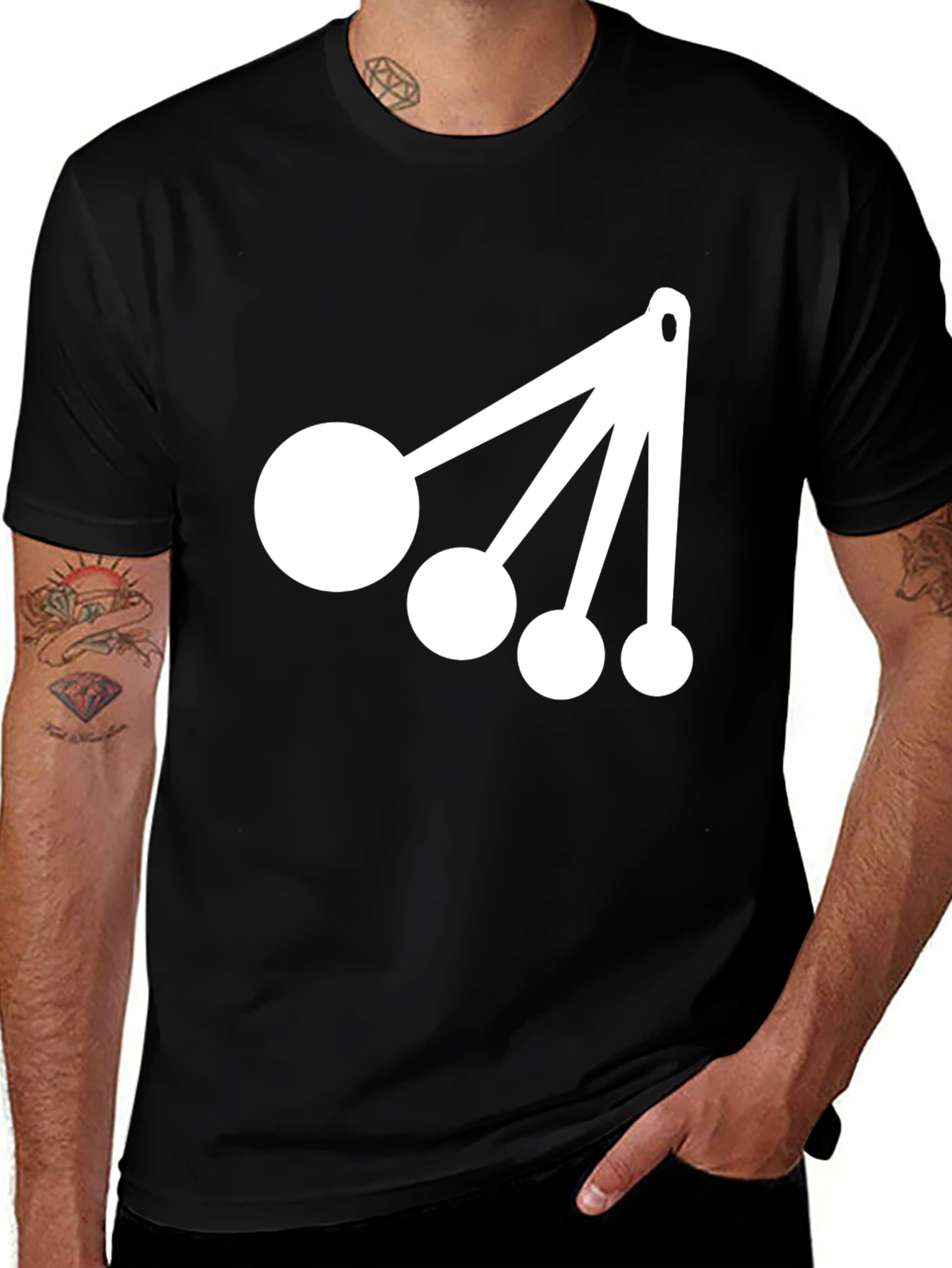 Variant 2 of Measuring Spoon Graphic Tee - Stylish Unisex Cotton Blend Shirt