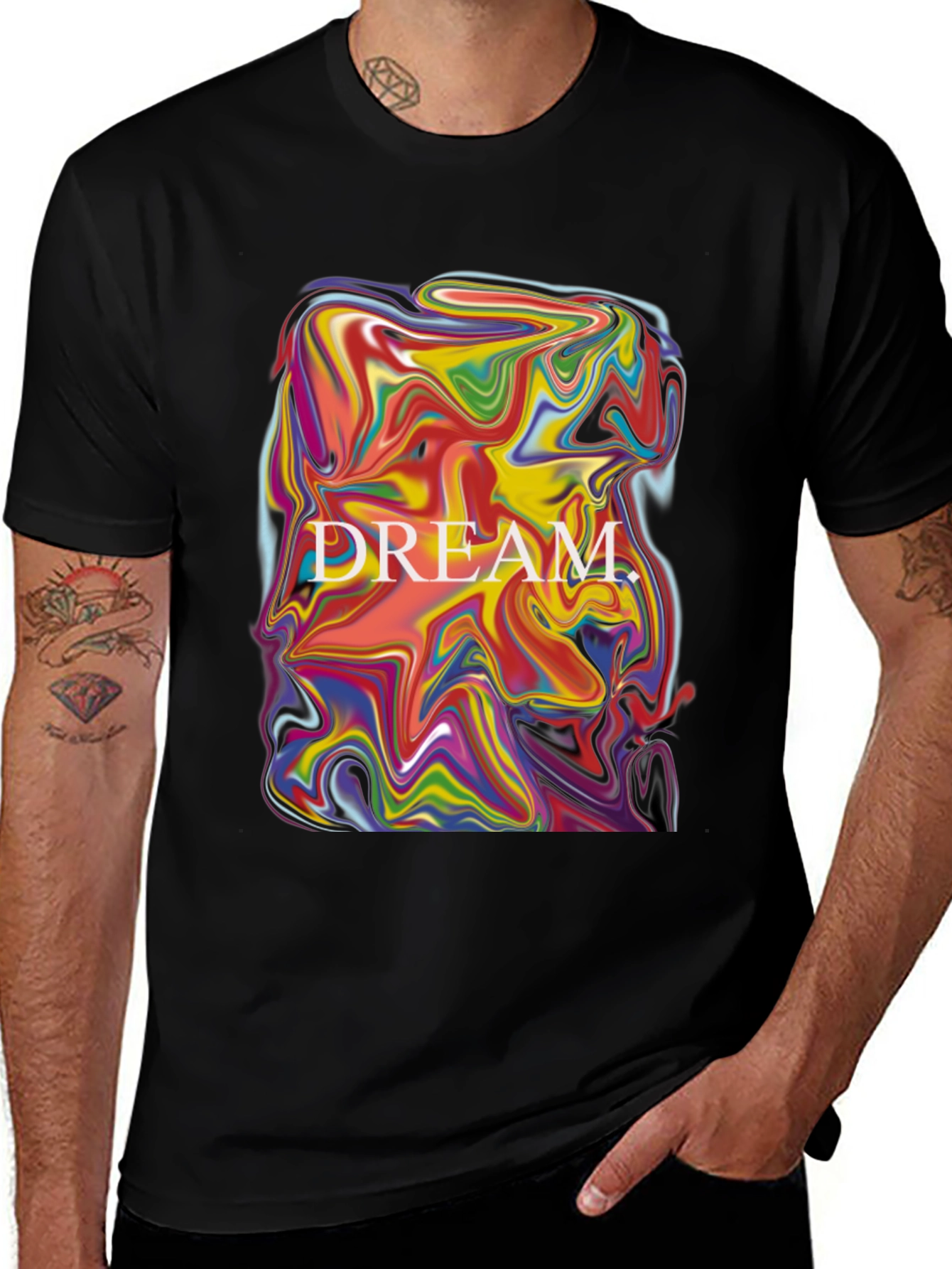 Variant 8 of Abstract Dream T-Shirt - Bold Graphic Print