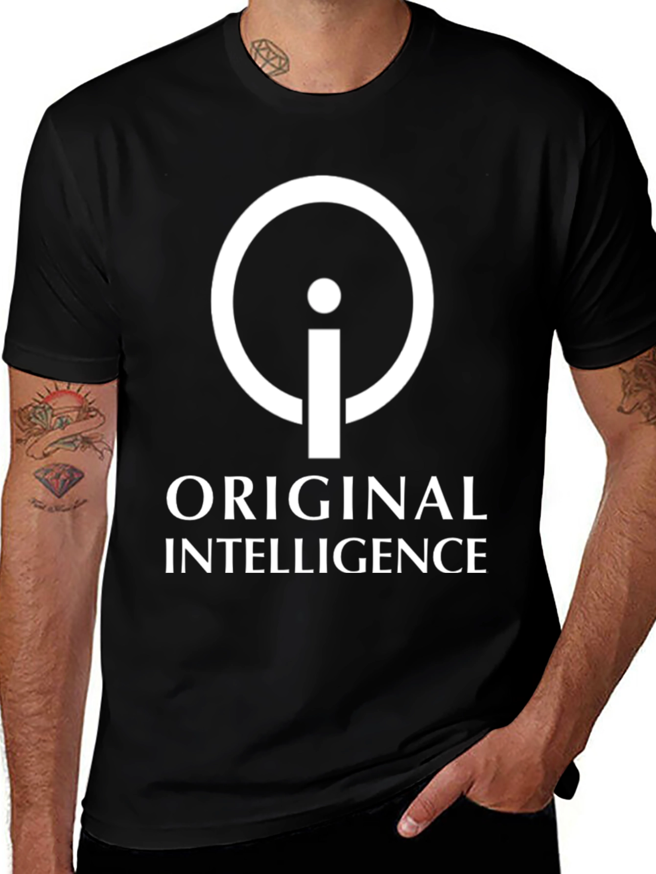 Variant 25 of Original Intelligence T-Shirt - Black