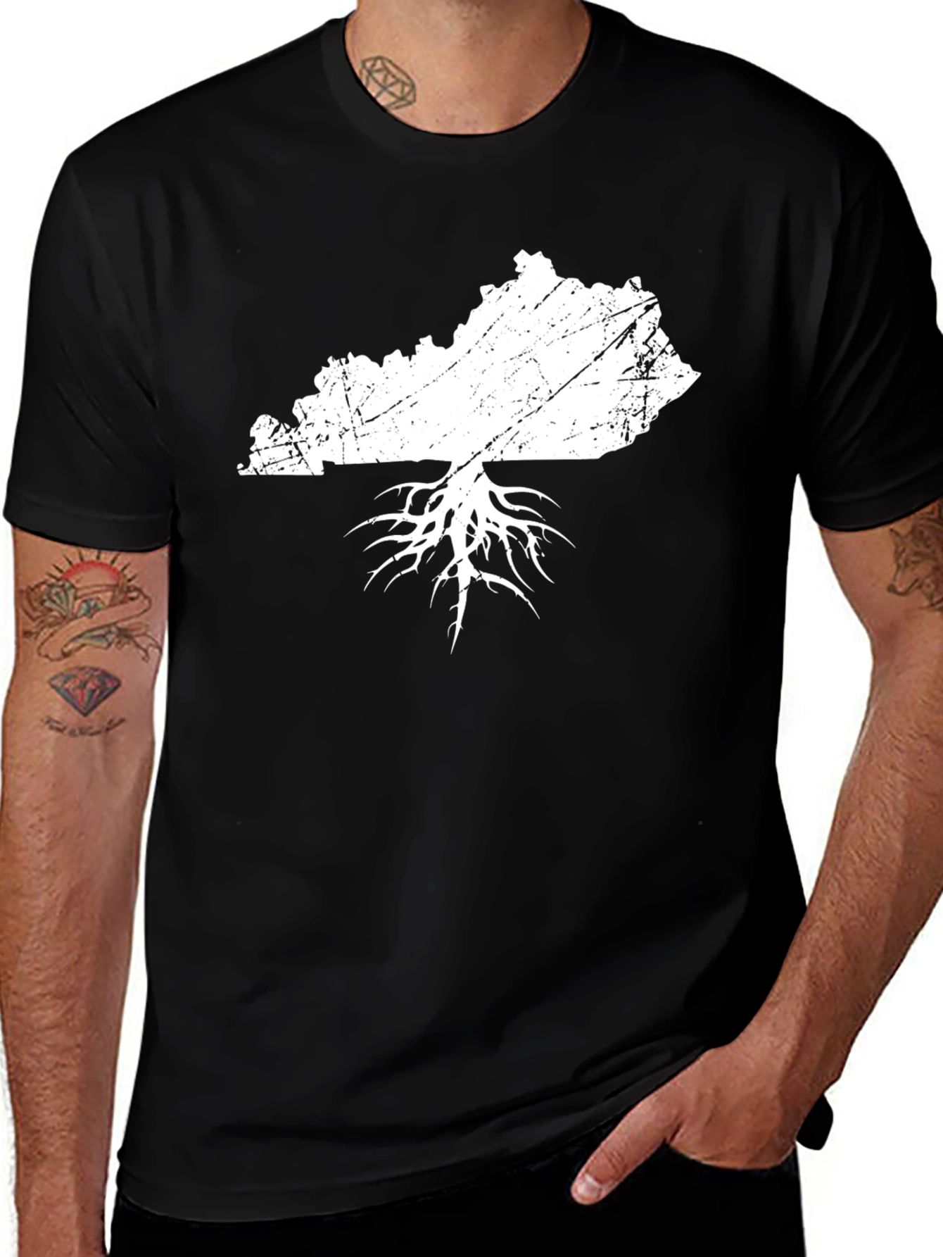 Variant 22 of Kentucky Roots Black T-Shirt