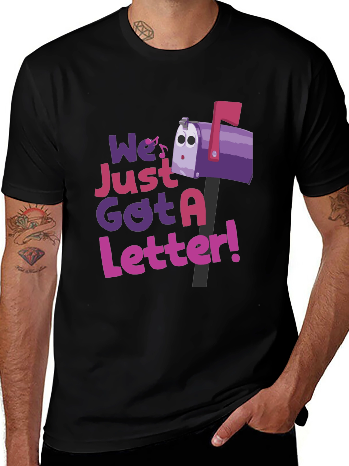 Variant 10 of We Just Got a Letter T-Shirt
