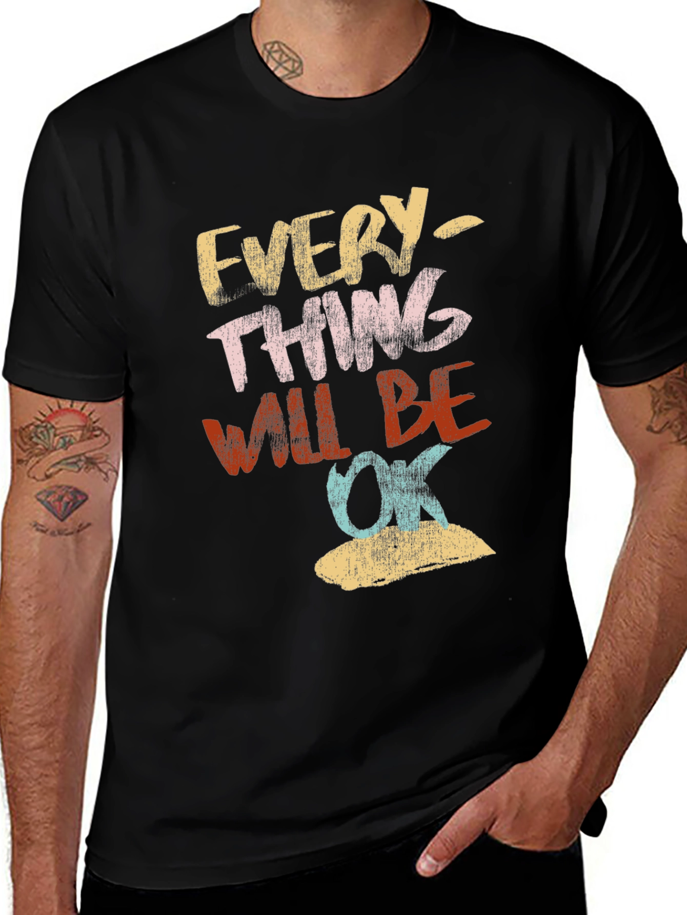 Variant 20 of Everything Will Be Ok Graphic Tee