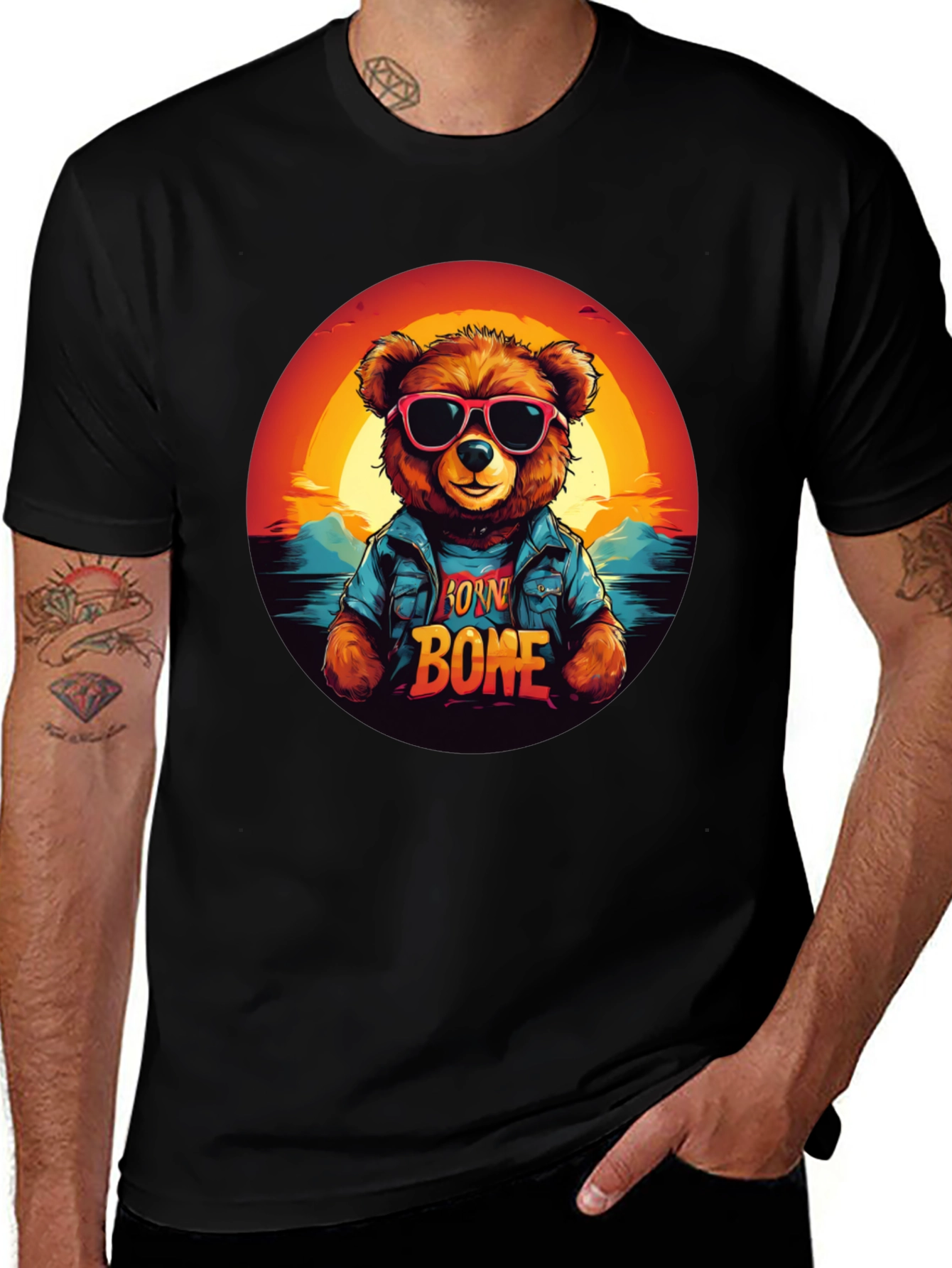 Variant 24 of Cool Bear Graphic T-Shirt