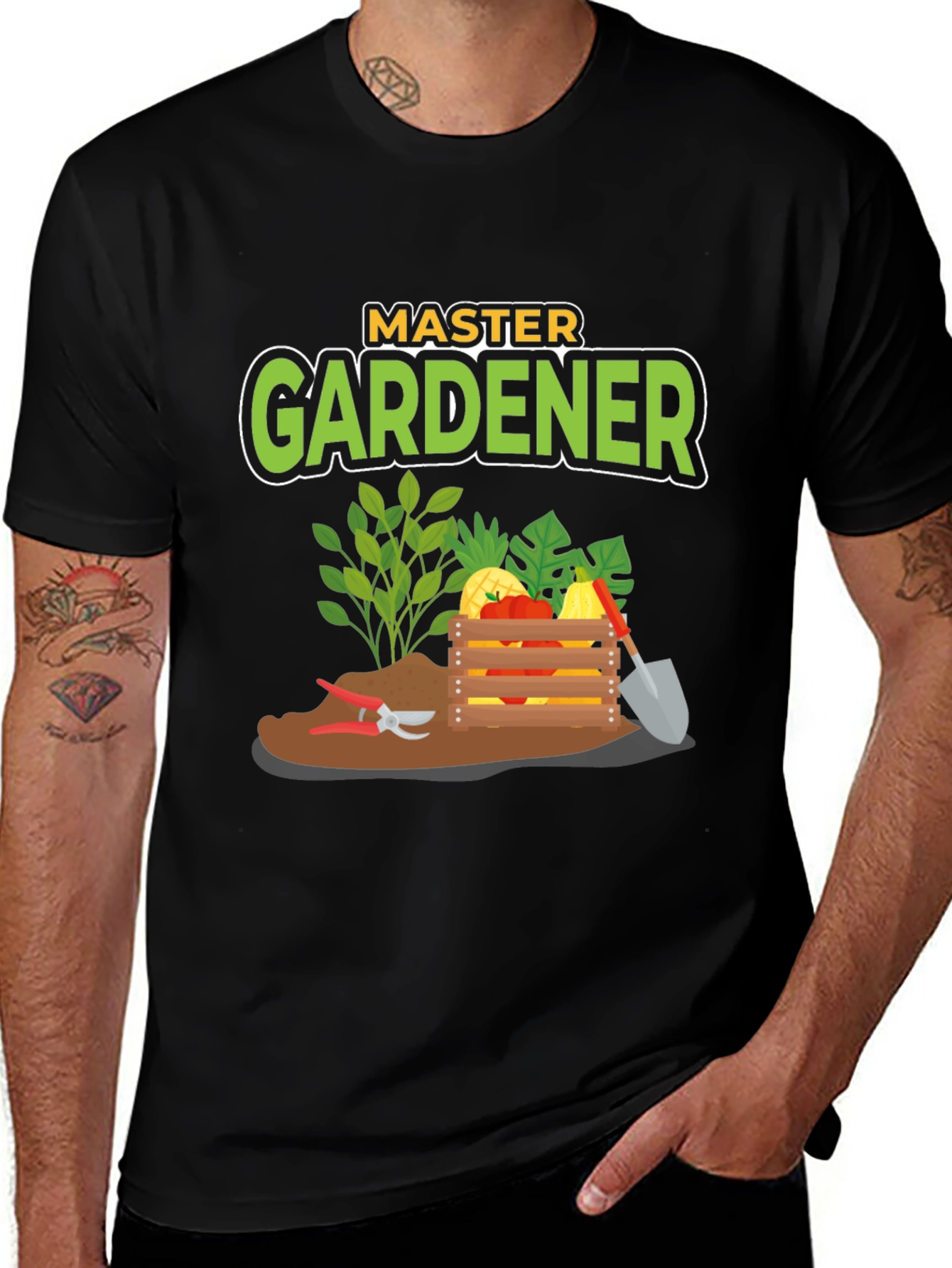 Variant 22 of Master Gardener T-Shirt: Gardening Design Tee