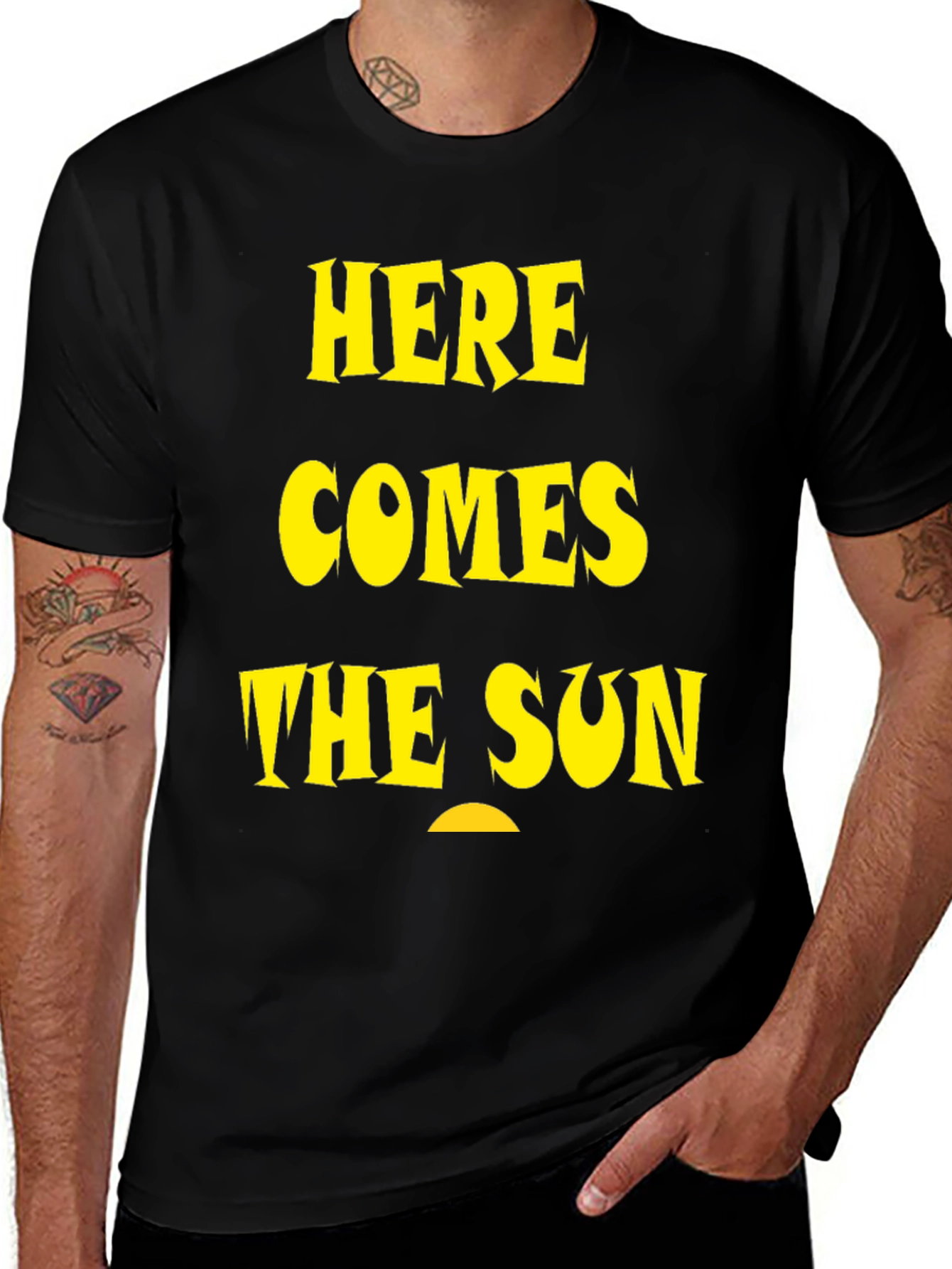 Here Comes The Sun Graphic Tee - Beatles Fan T-Shirt