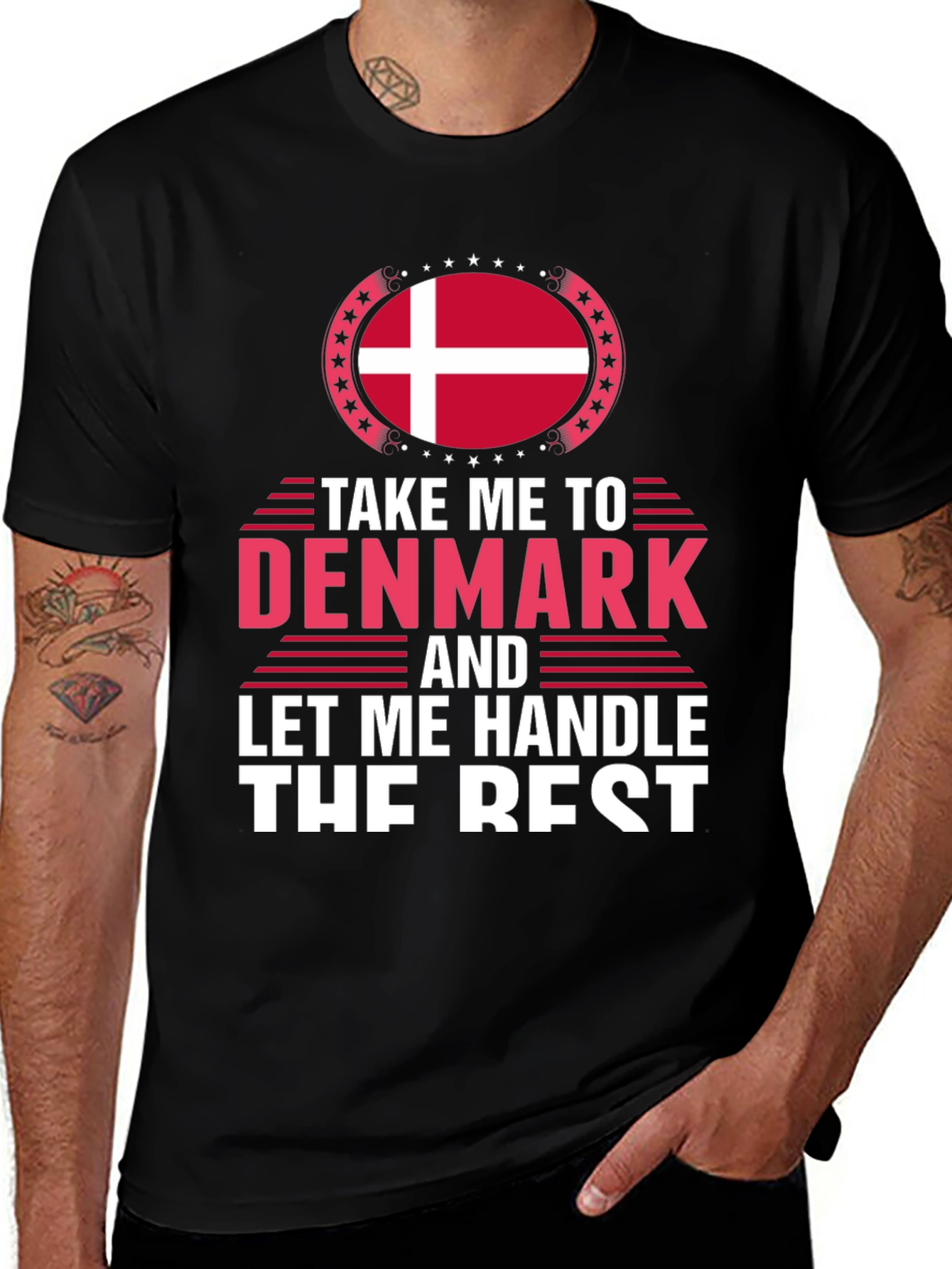 Denmark T-Shirt - Let Me Handle The Rest