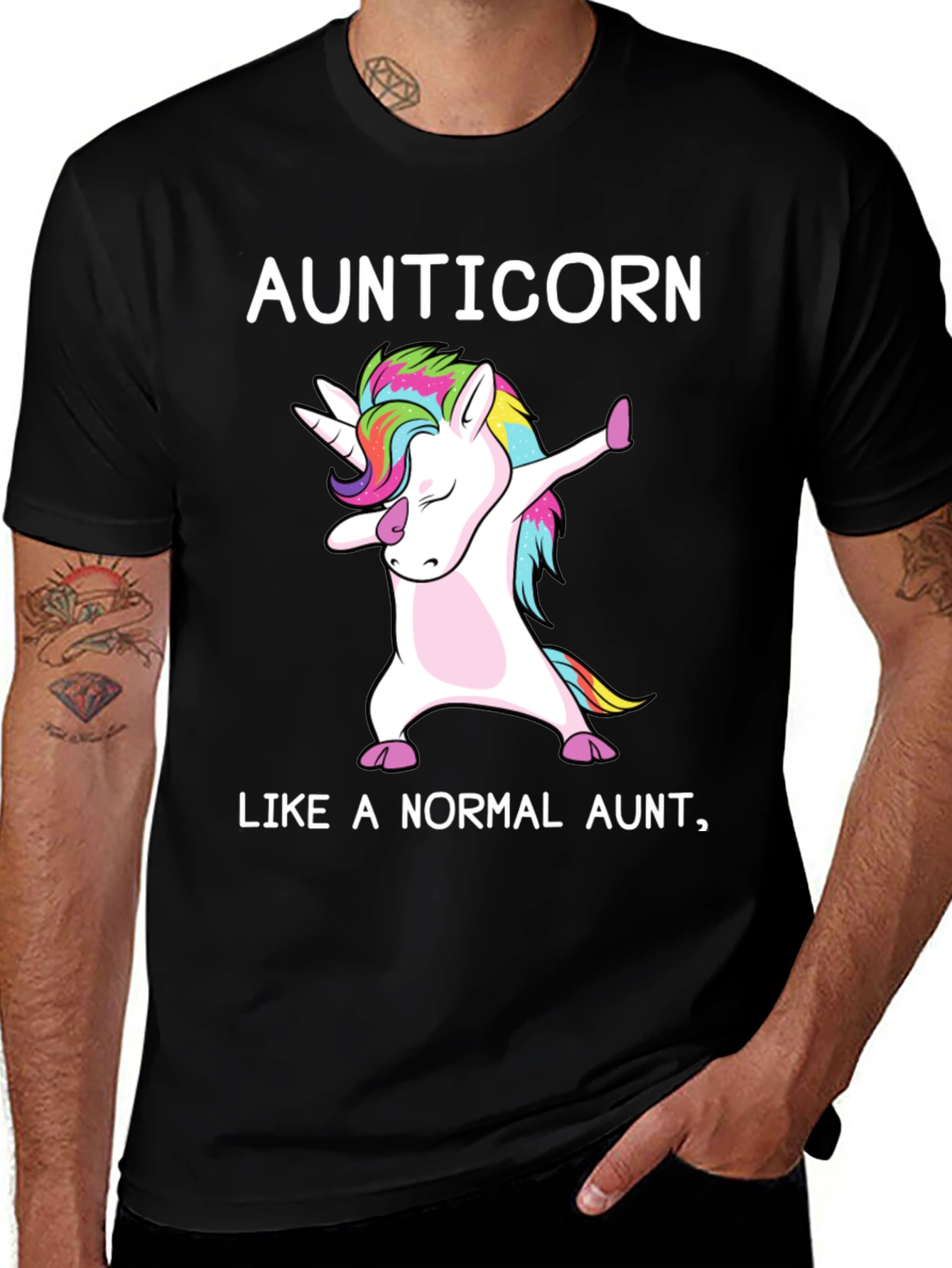 Variant 6 of Aunticorn Like A Normal Aunt T-Shirt