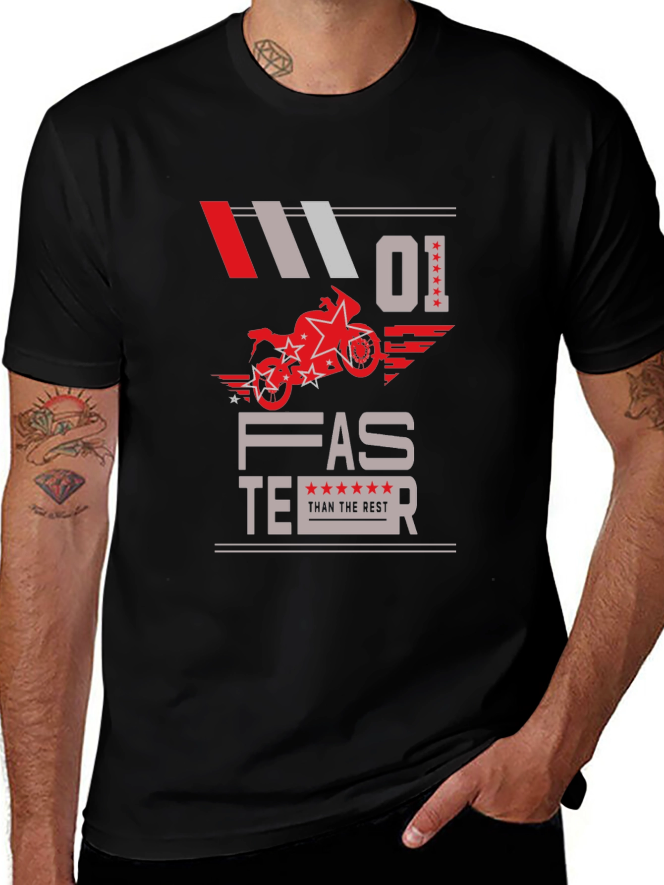 Faster Than The Rest Motorcycle T-Shirt