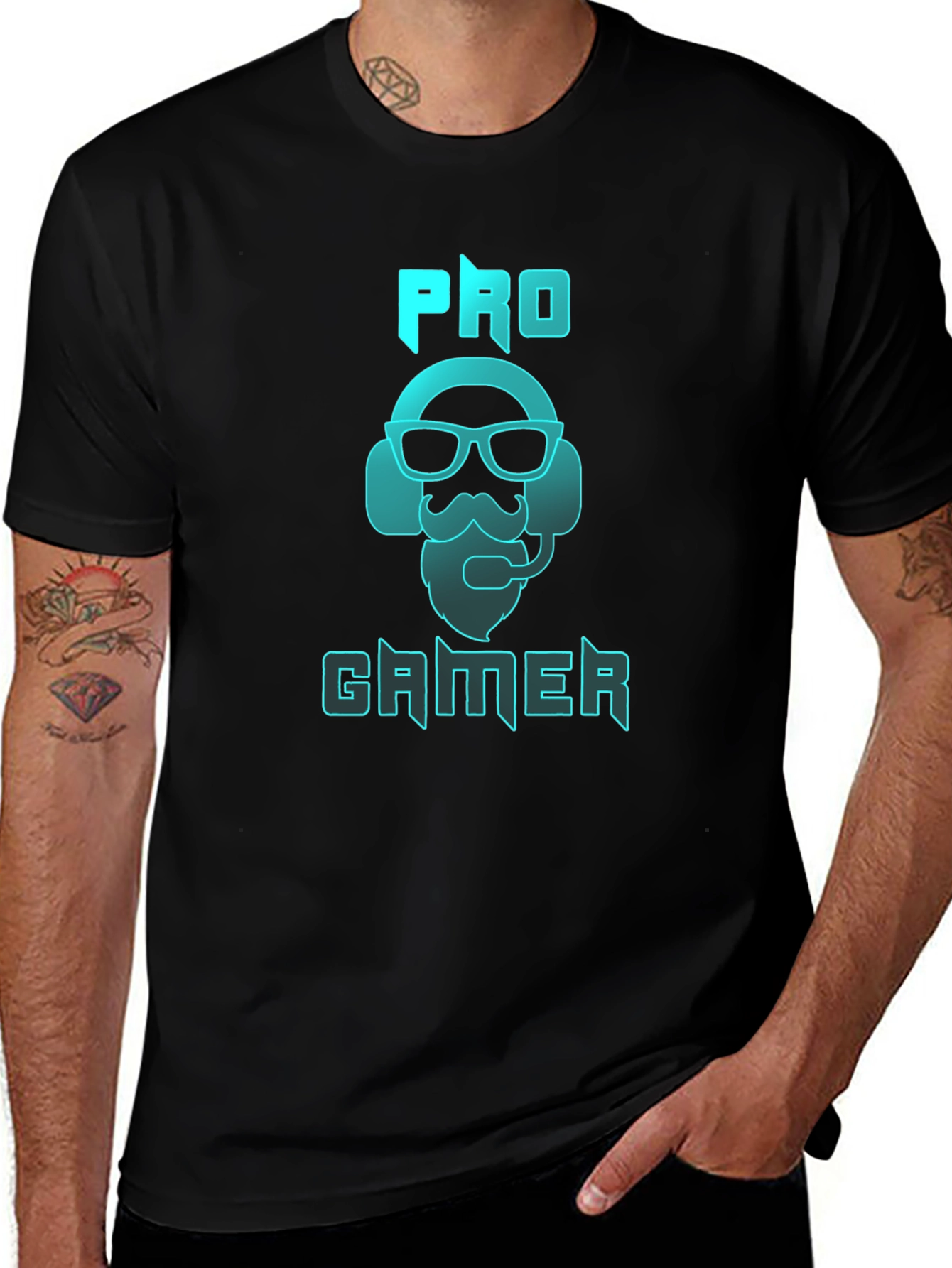 Variant 13 of Pro Gamer Graphic T-Shirt - Black