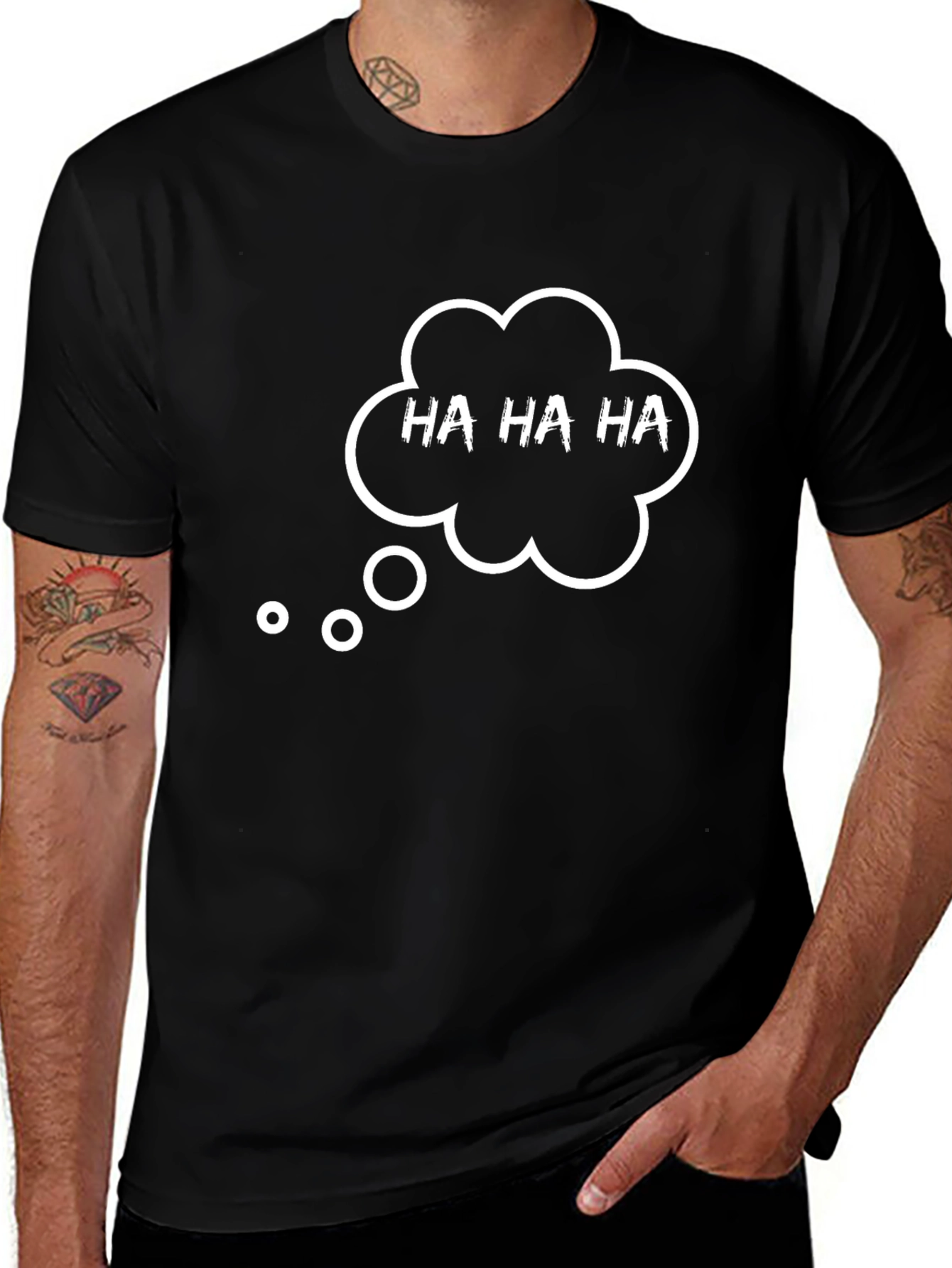 Variant 5 of Funny HA HA HA Graphic T-Shirt