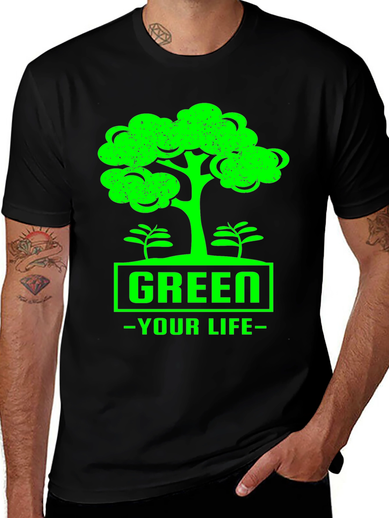 Variant 29 of Go Green T-Shirt - Save the Planet!