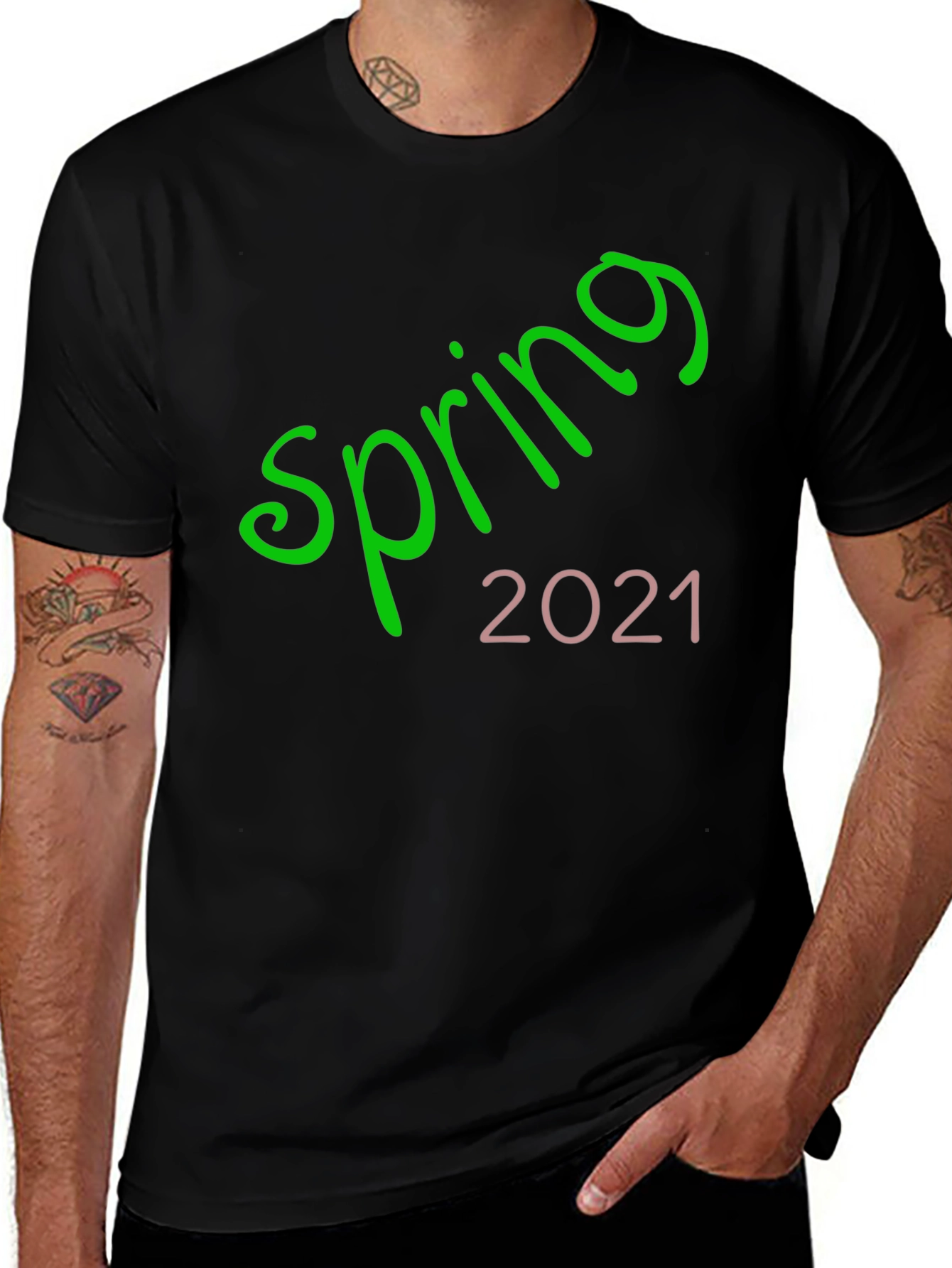 Spring 2021 Black T-Shirt