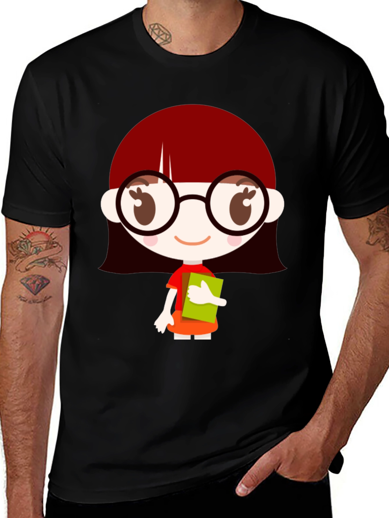 Variant 14 of Cartoon Character Graphic T-Shirt