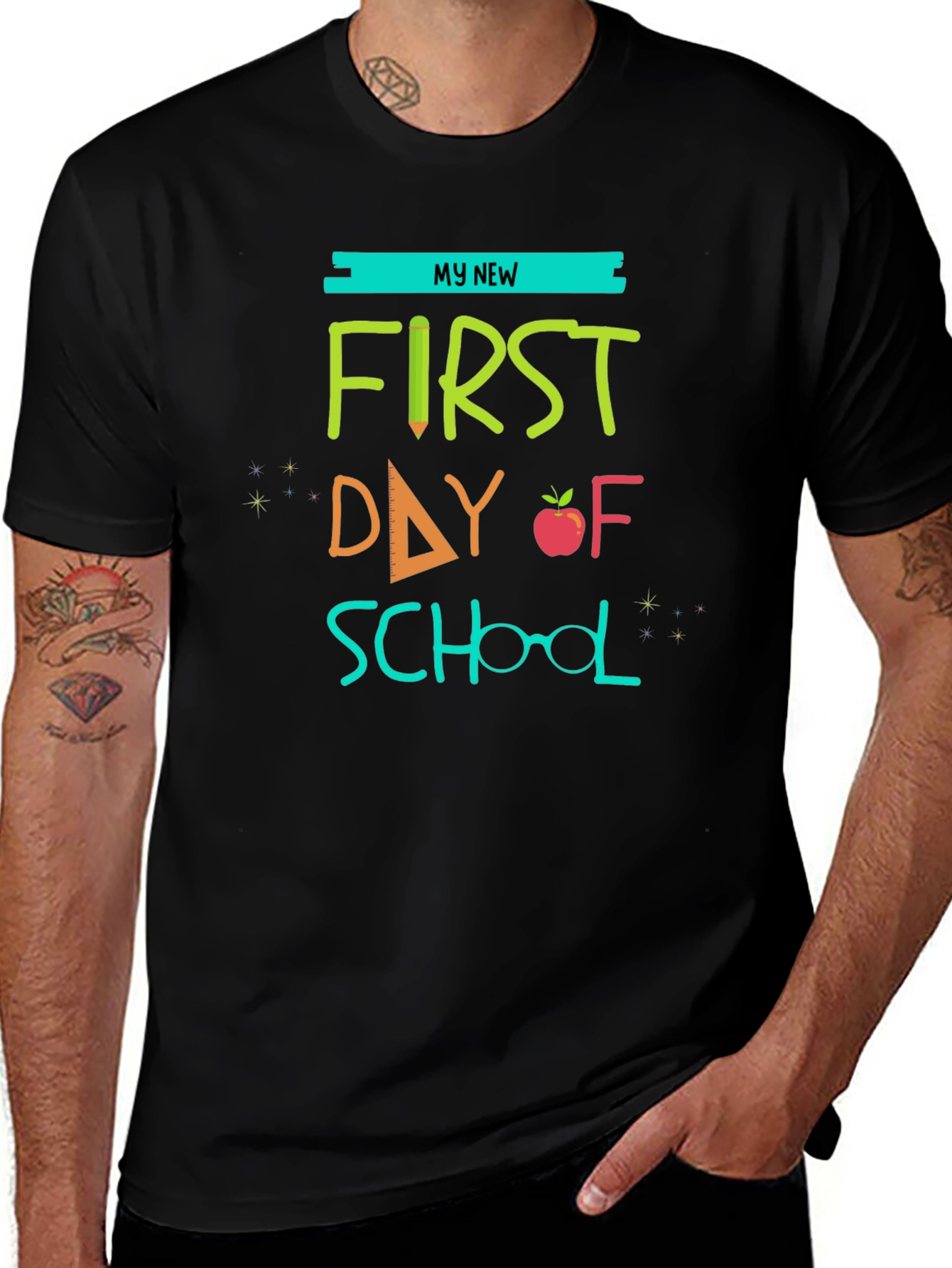 Variant 27 of First Day of School T-Shirt