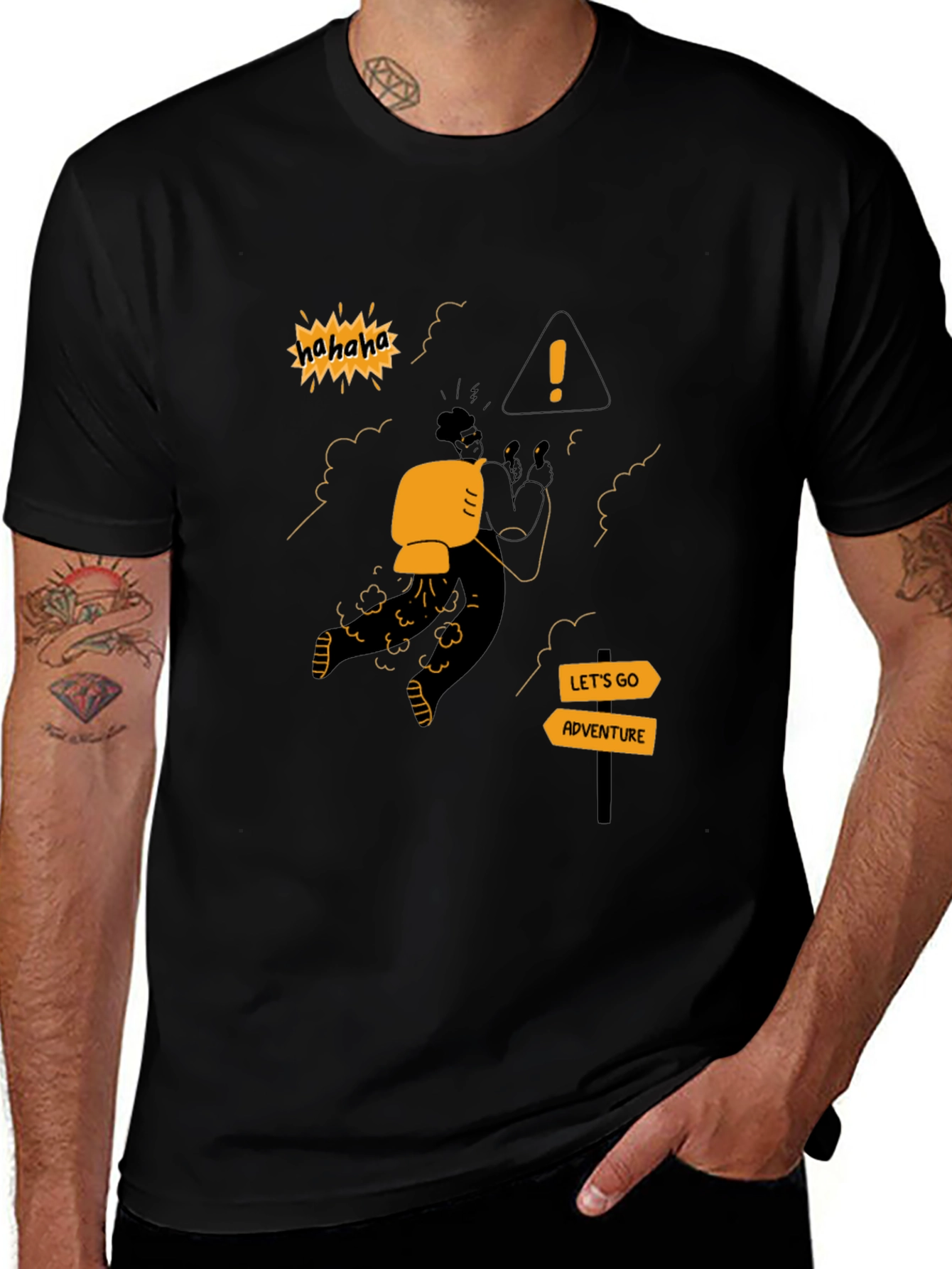 Variant 20 of Adventure Seeker T-Shirt - Humorous Graphic Tee