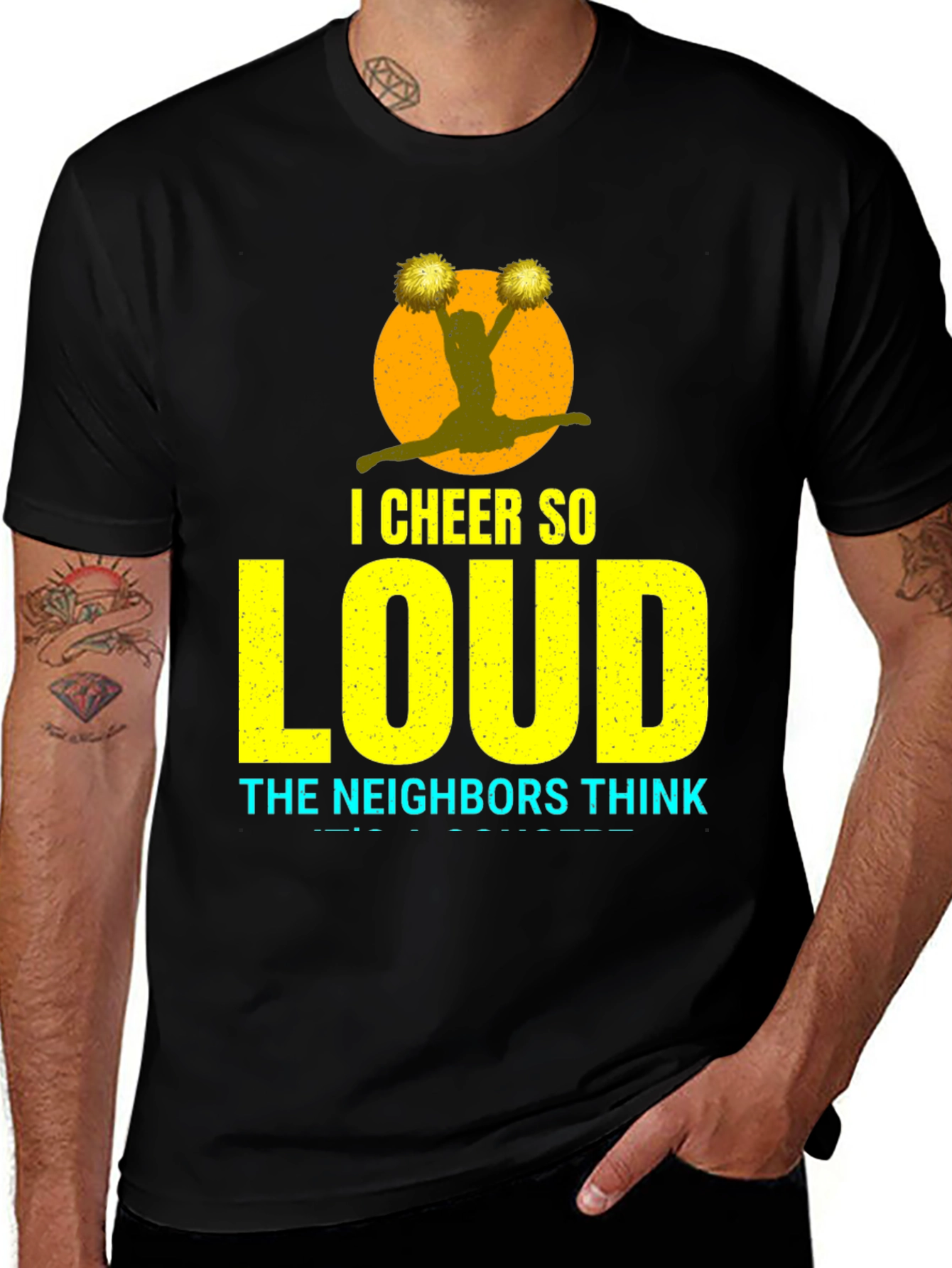 Variant 16 of I Cheer So Loud T-Shirt