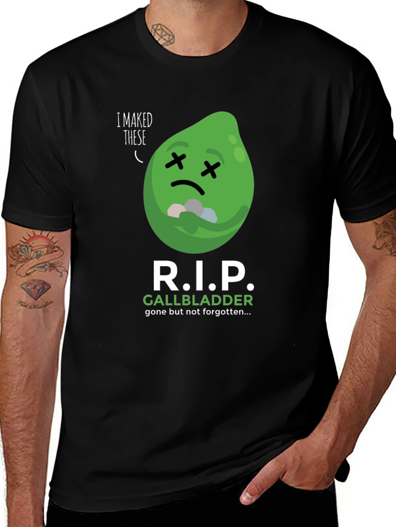 RIP Gallbladder T-Shirt - Gone But Not Forgotten!