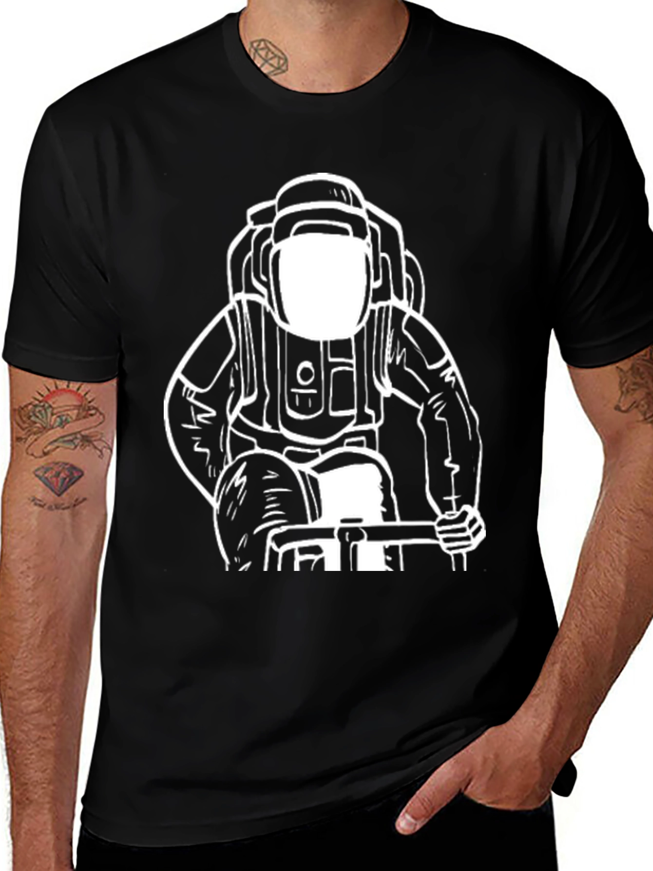 Variant 22 of Astronaut Graphic T-Shirt - Space Explorer Tee