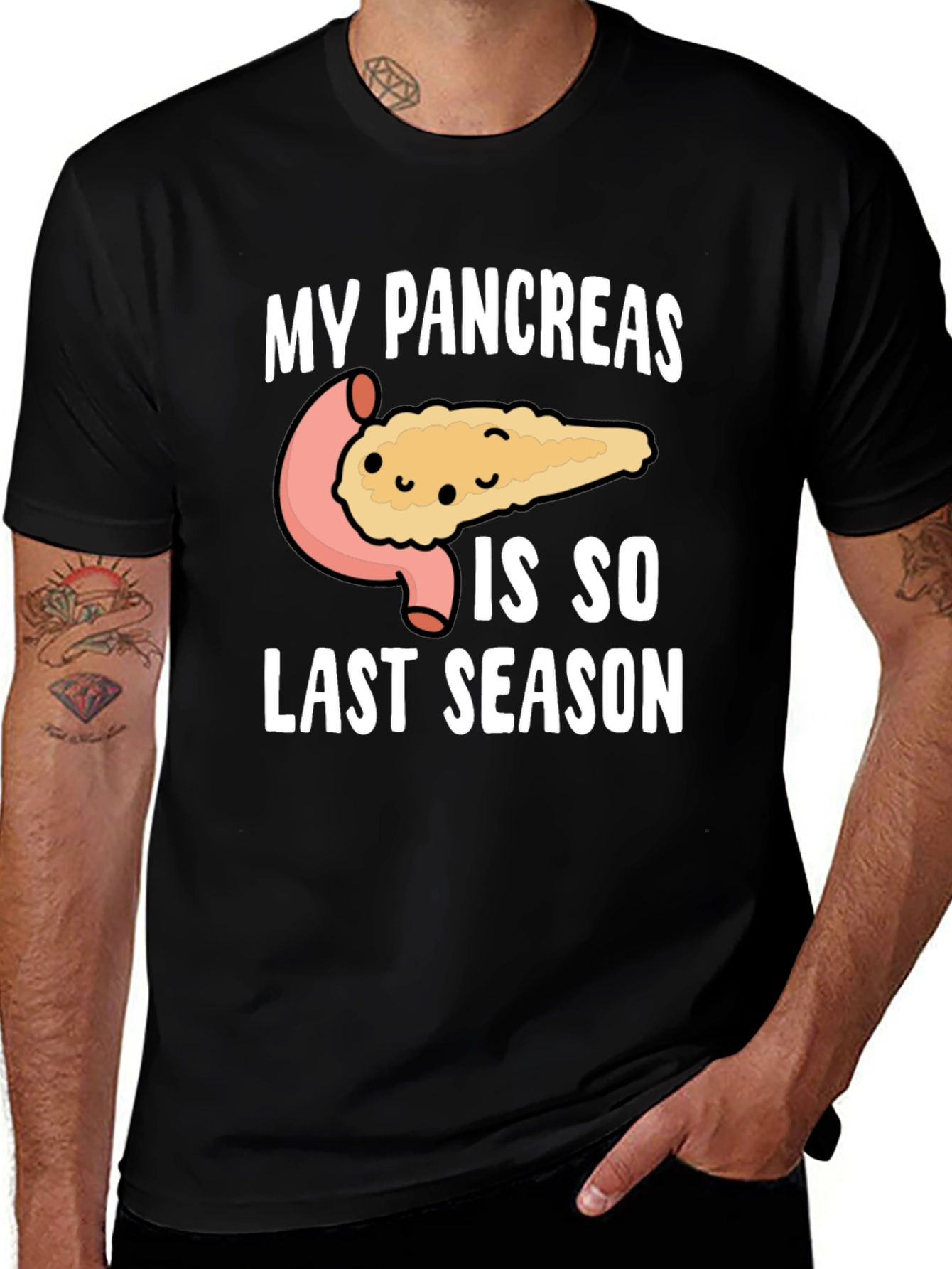 Variant 12 of Funny Pancreas T-Shirt - Last Season Tee