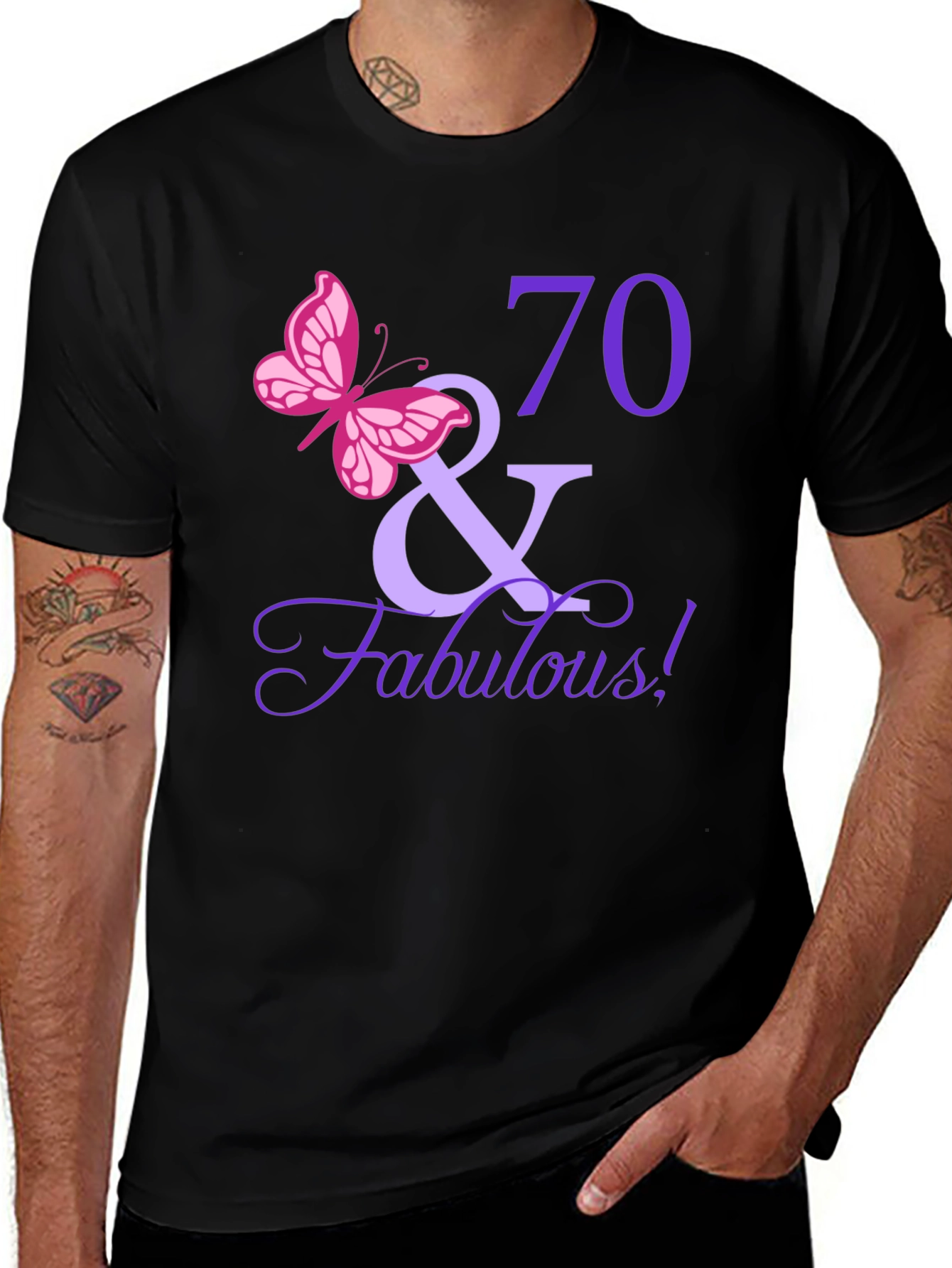 70 & Fabulous! Graphic T-Shirt