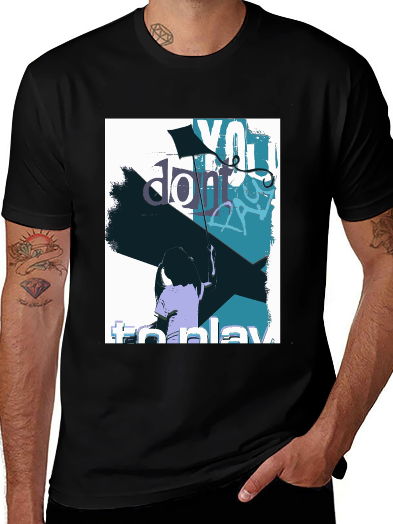 Variant 7 of Graphic Tee - You Don't Have To Play