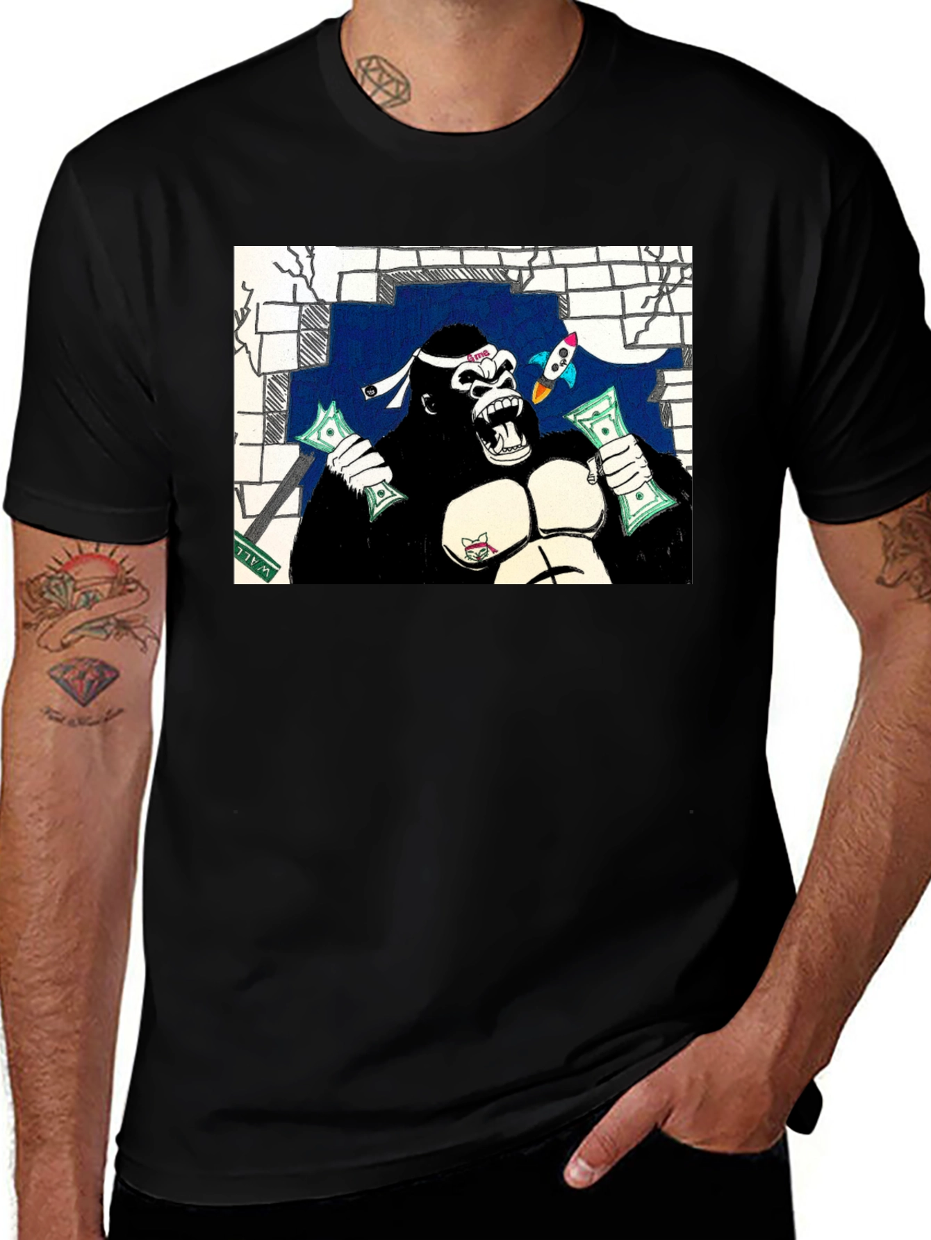 Ape Investor T-Shirt - Wall Street Bets